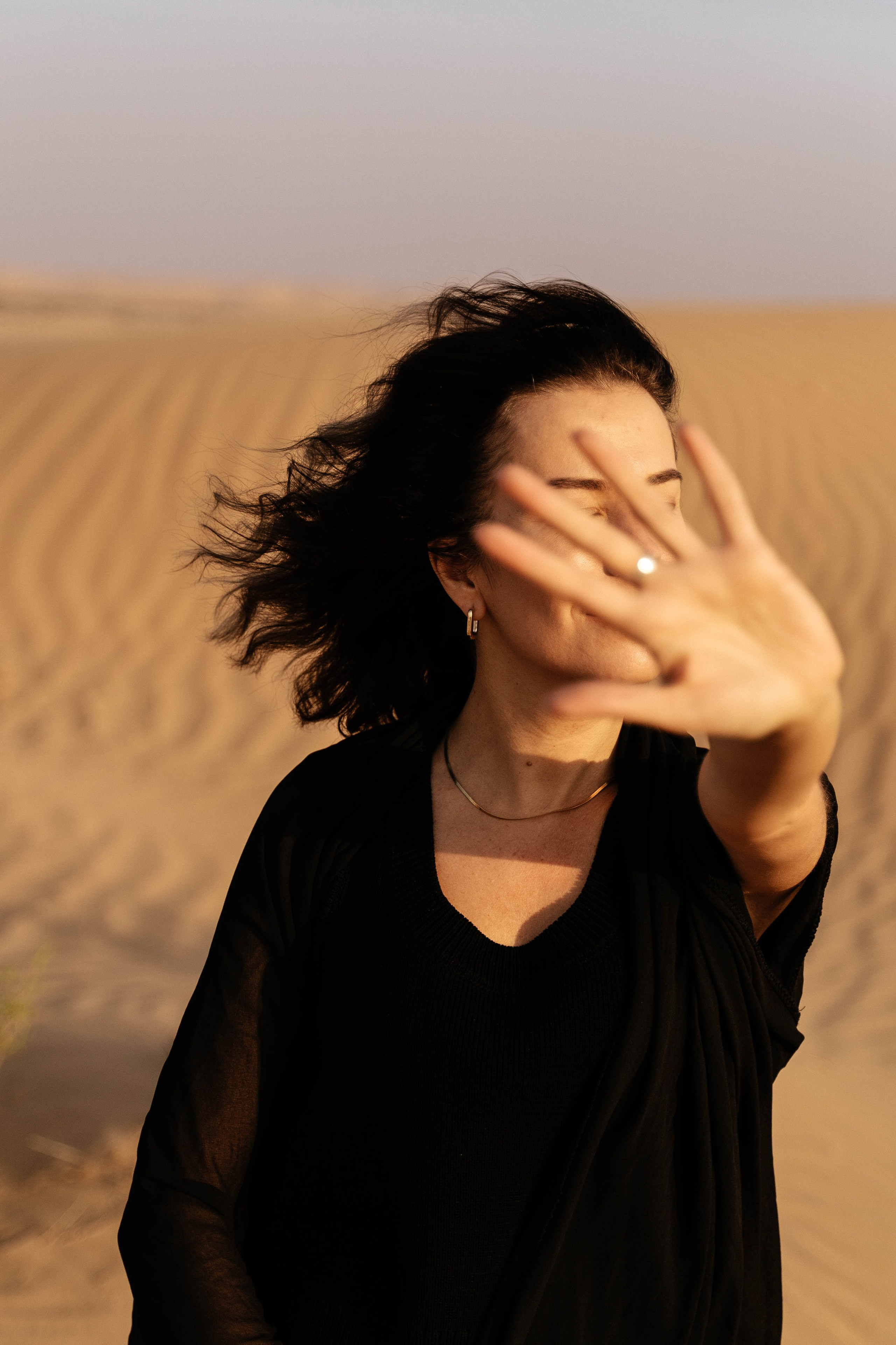 Наташа в пустыне 22 год. Фотограф и видеограф в Москве и Абу Даби Мария Кулагина