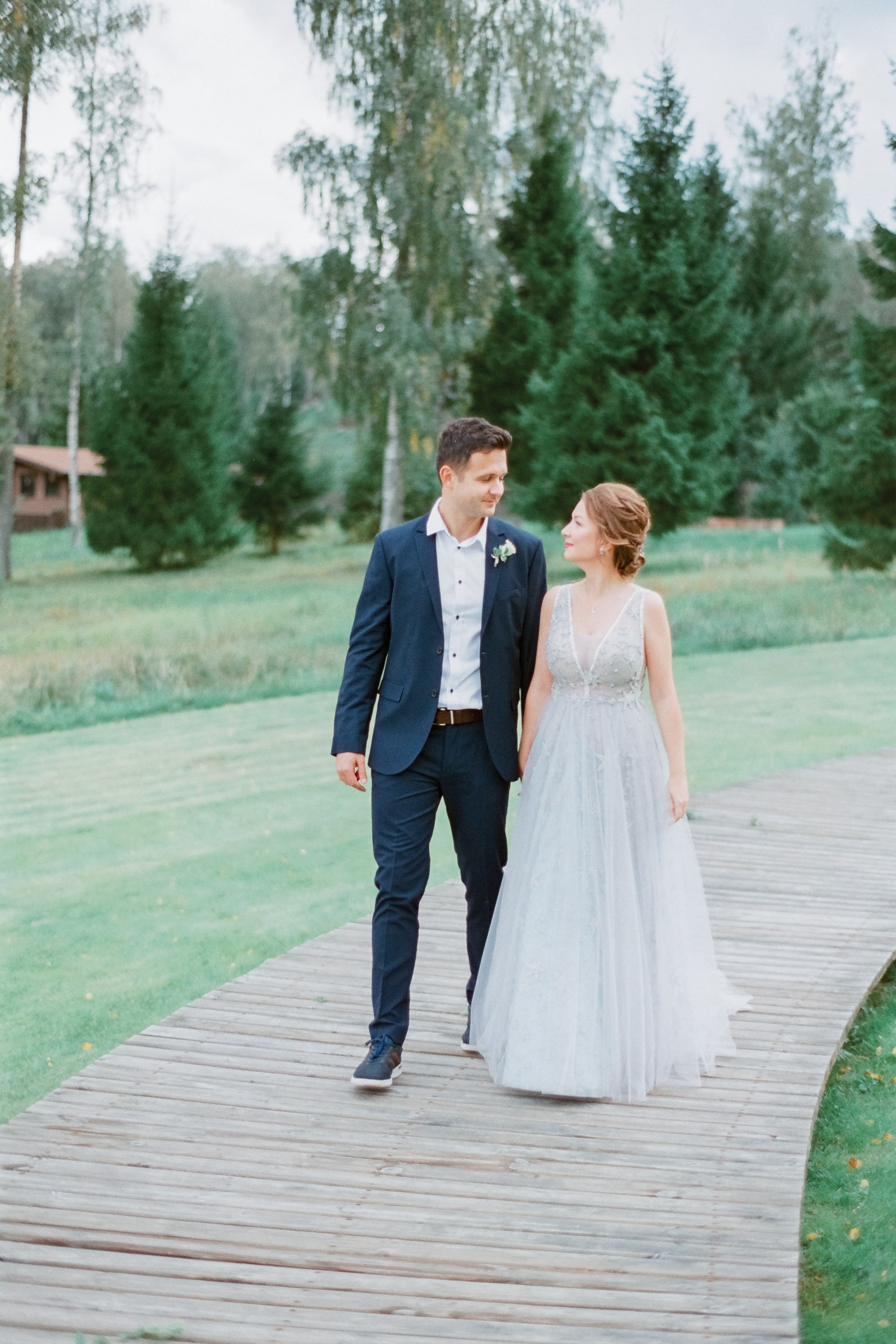 Саша и Саша, свадьба под Петербургом. Изящная фотография | Ксения Милушкина