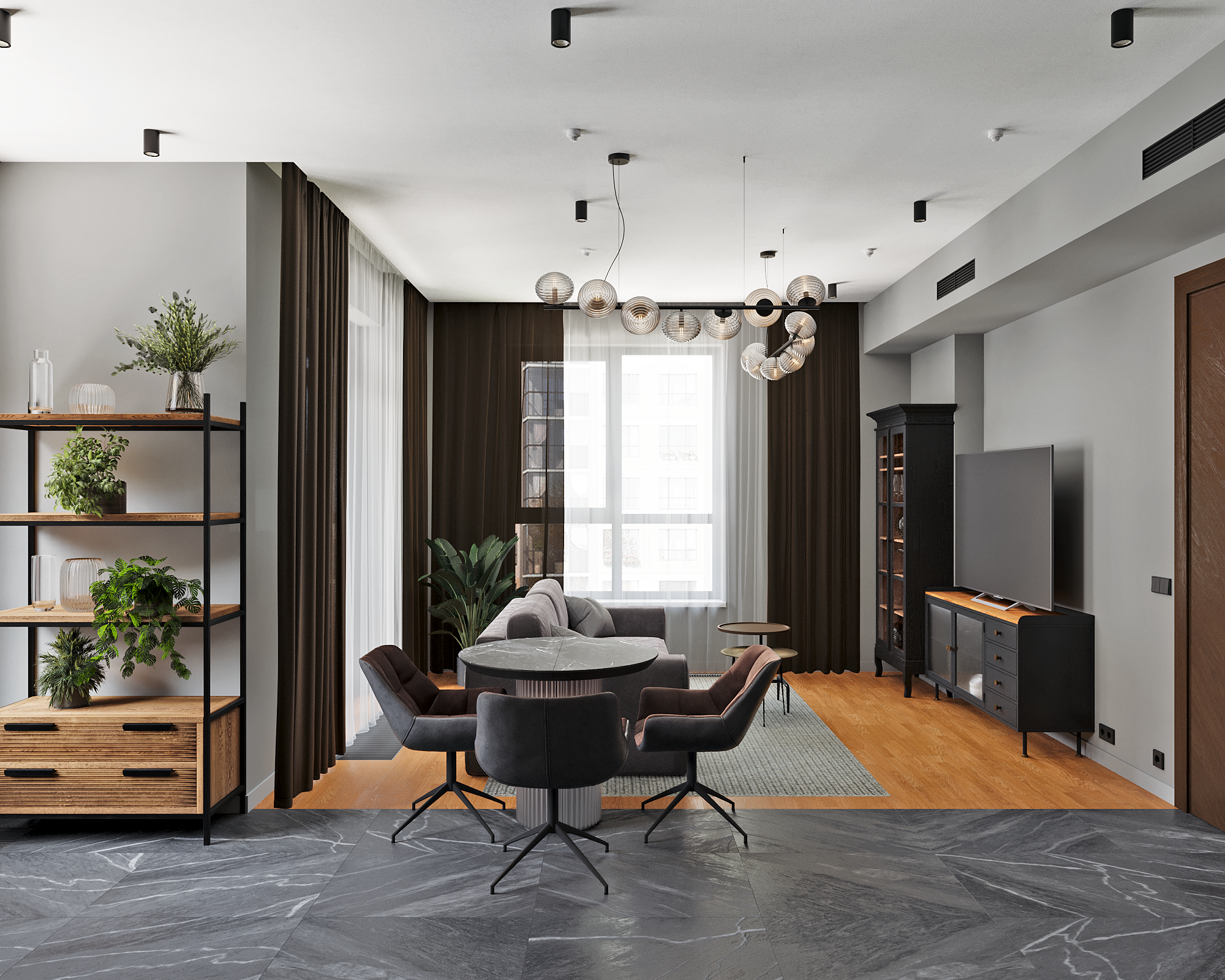 Квартира Сидней. 3D-визуализации