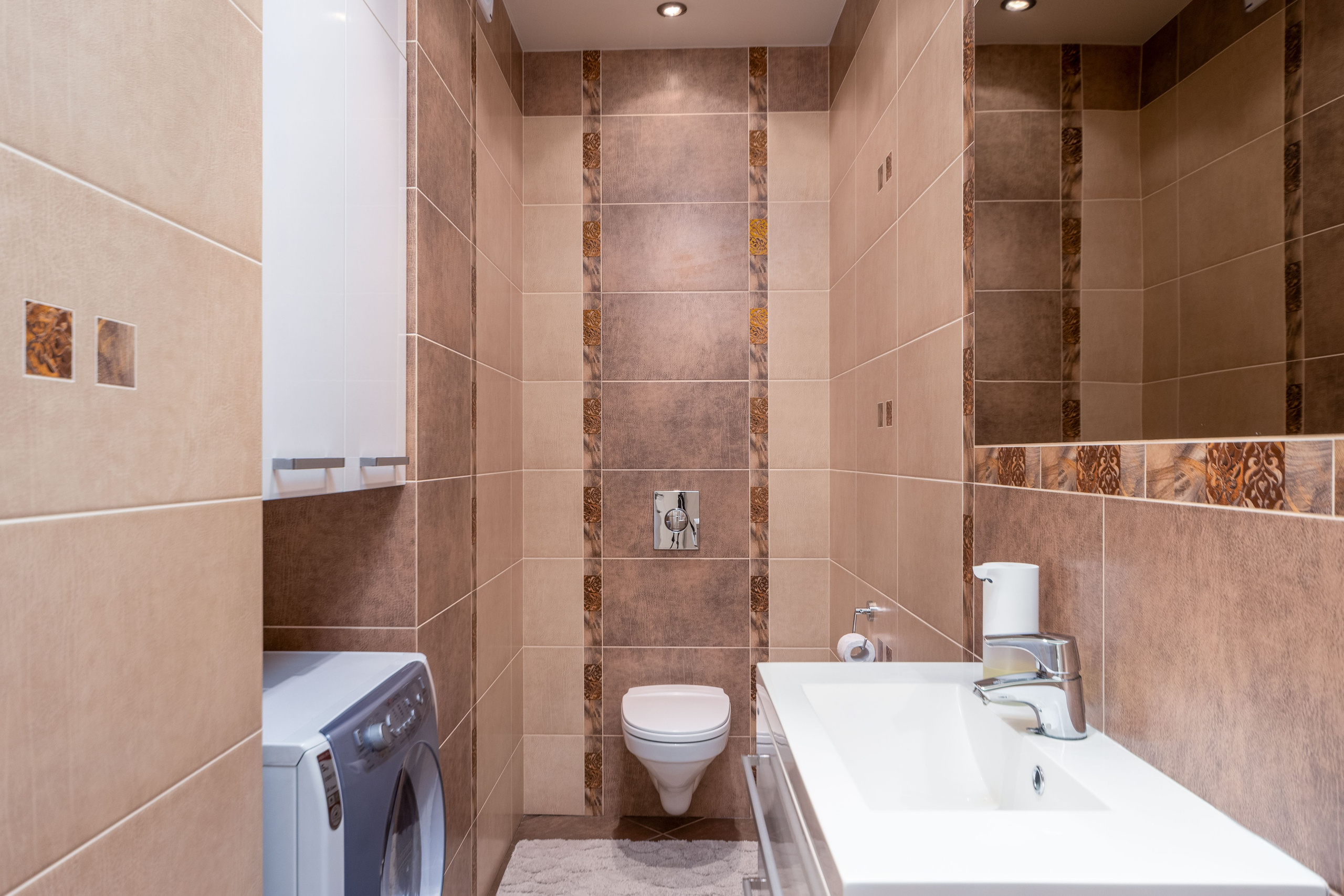 Фотограф Sakavita Media - гостевой санузел в трехкомнатной квартире