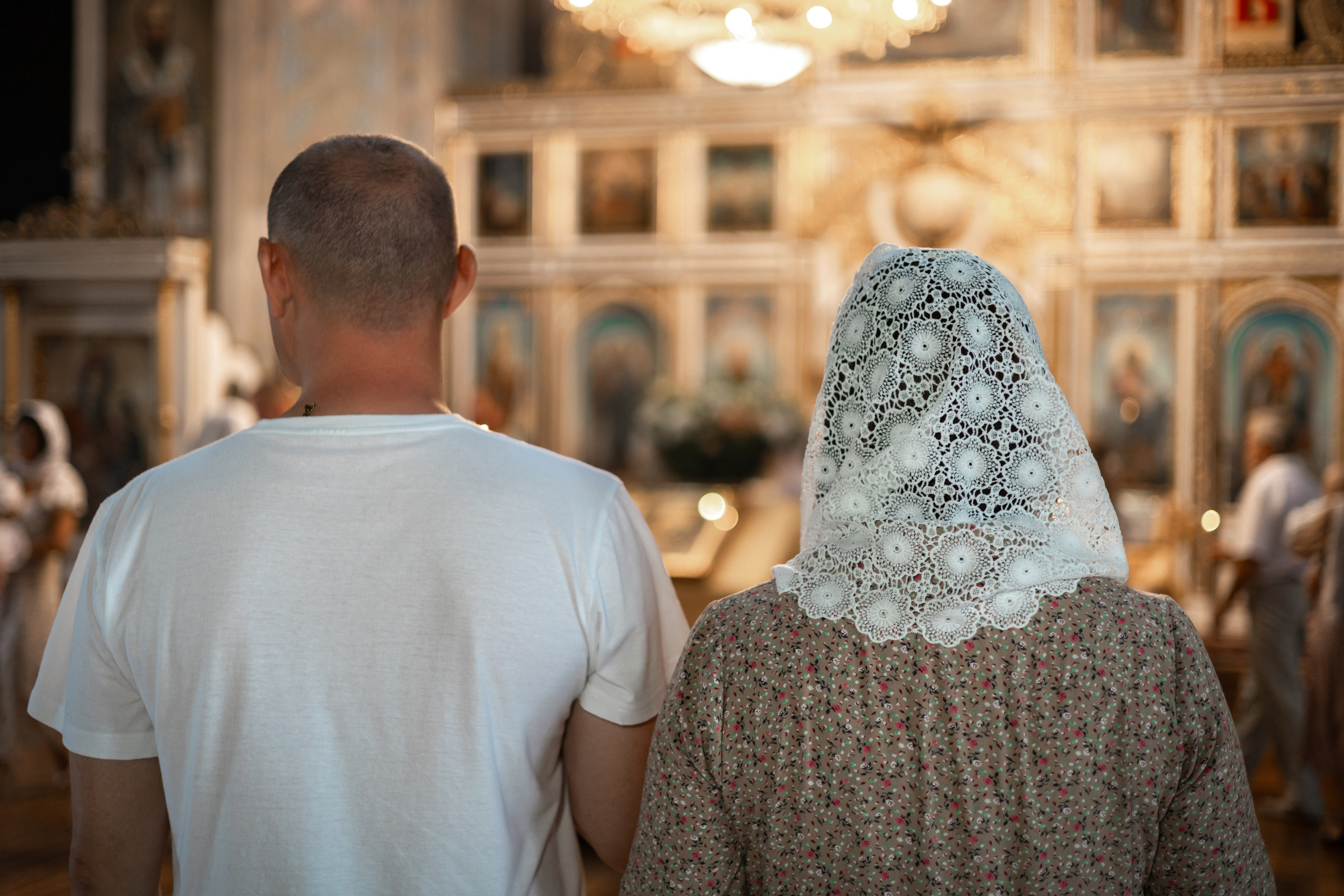 Крещение в храме Ростовская область. Фотограф Наталья Матвеева