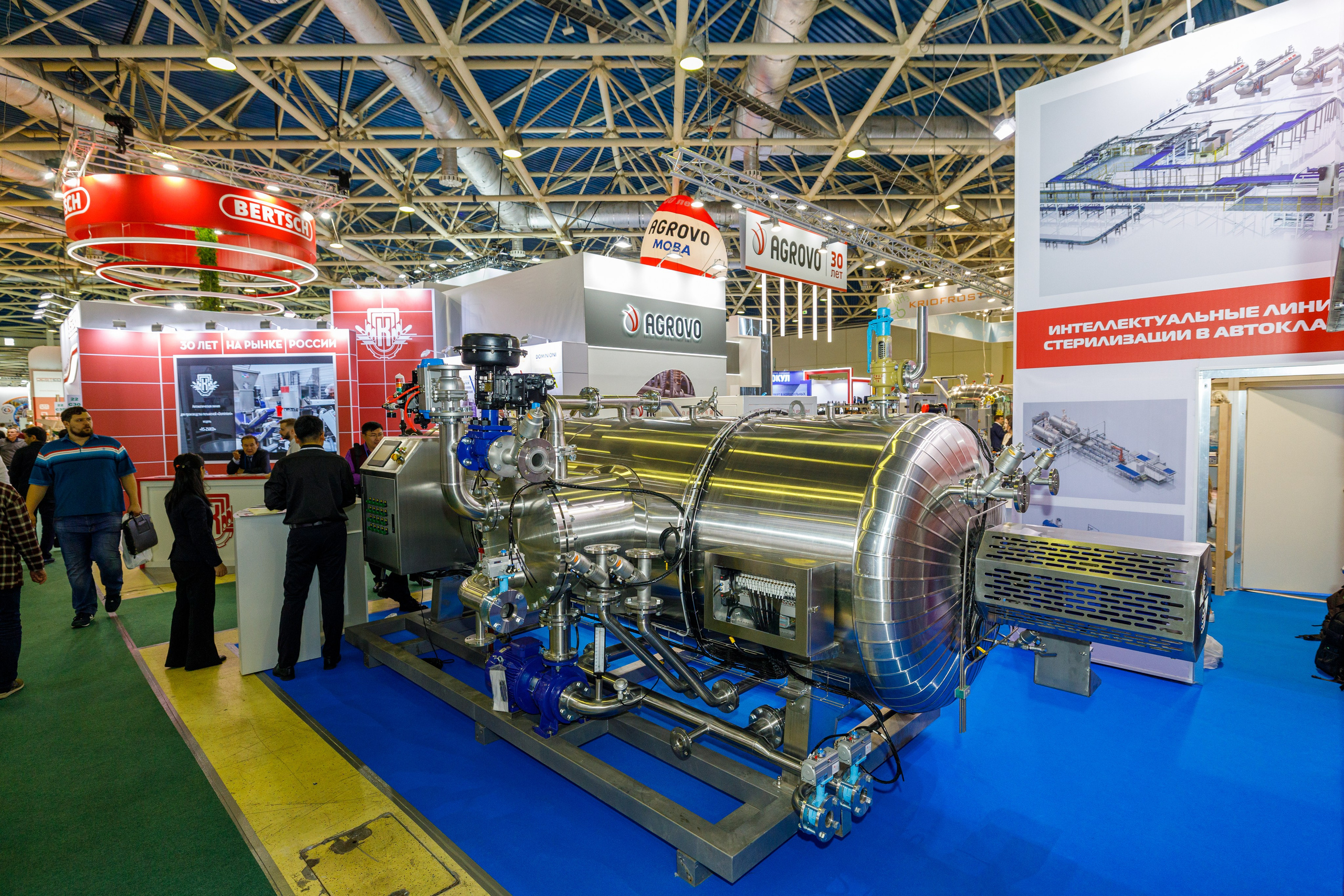 Съёмка стенда на выставке. Фотограф на мероприятие в Москве Марик