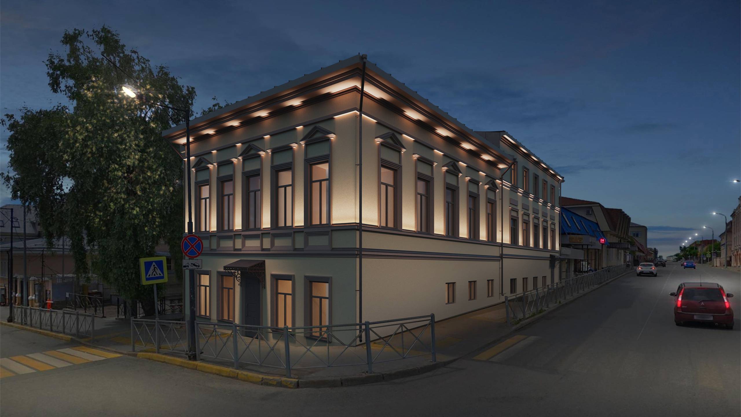 Реконструкция здания на улице Астрономическая Казань. Архитектор-дизайнер в Казани