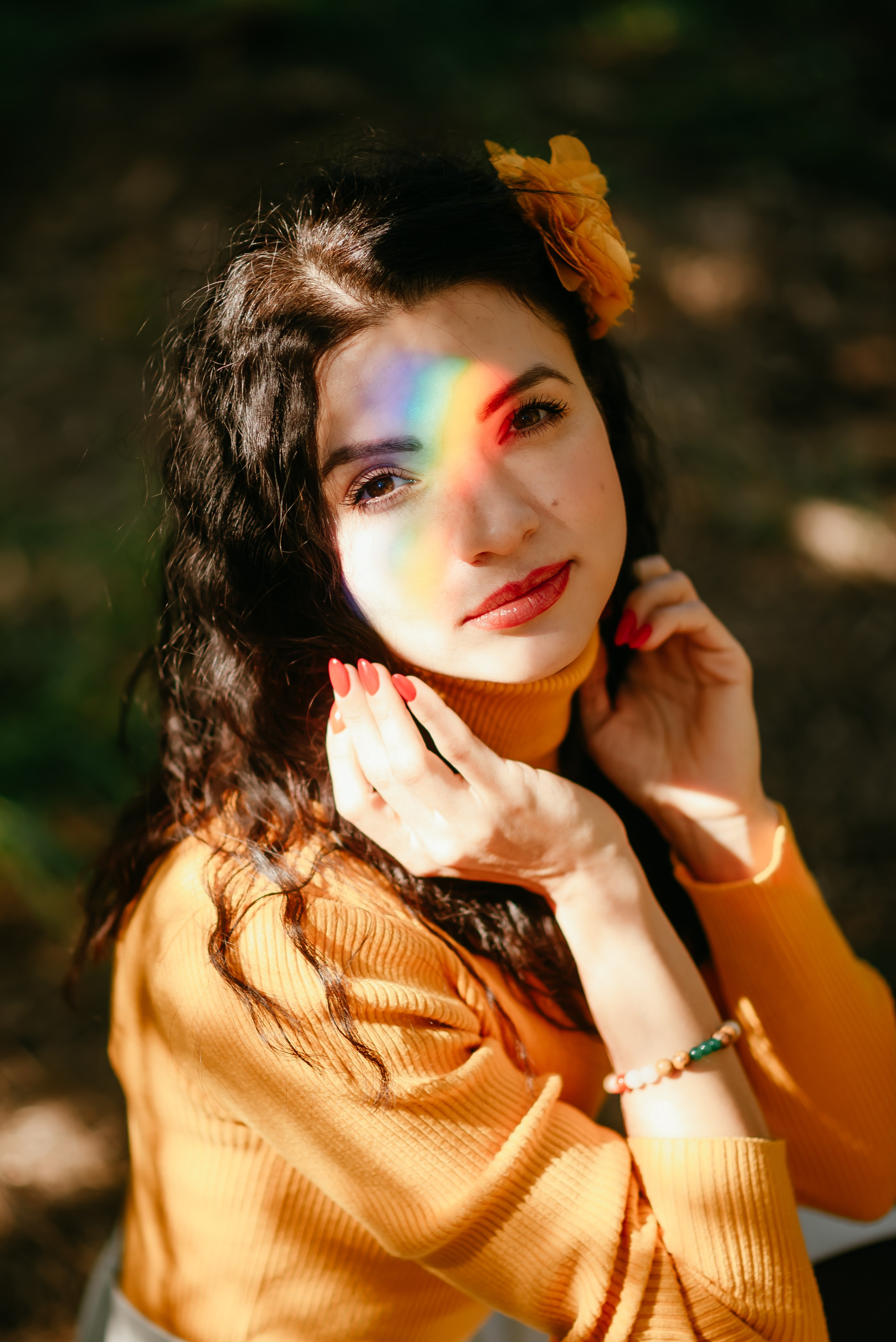 Мимоза. Семейный и женский фотограф Лоо Краснодар Сочи Энем Татьяна Трибурт