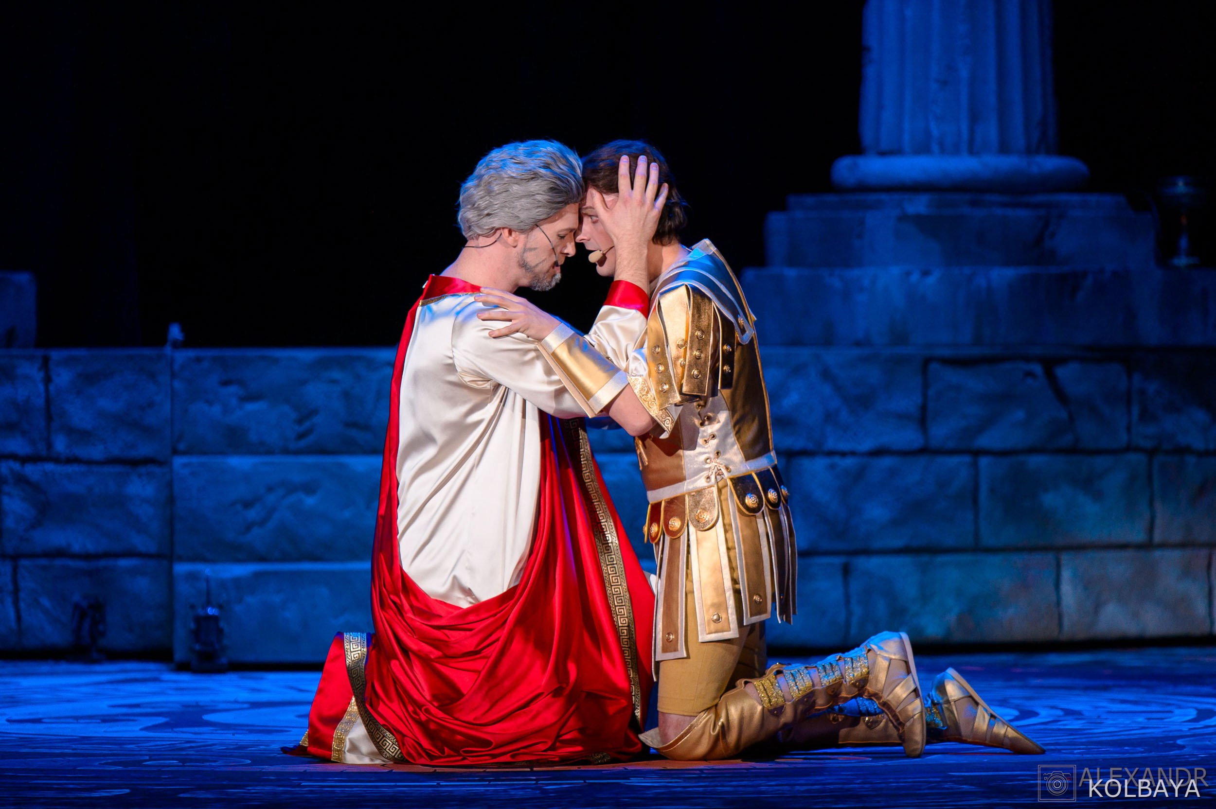 Фоторепортаж со спектакля Гладиатор в Театре Терезы Дуровой. Концертный и театральный репортажный фотограф в Москве Александр Колбая