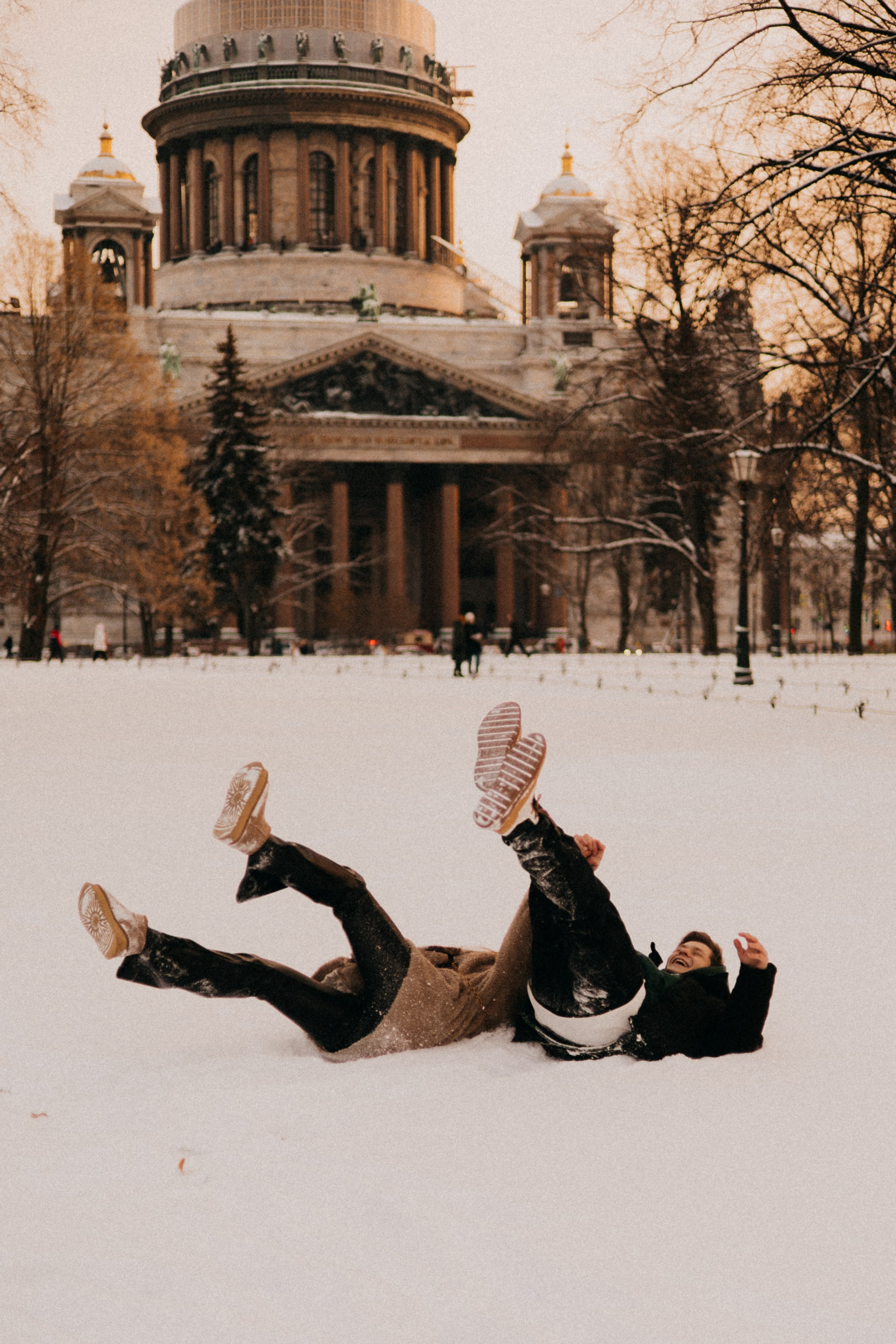 Зима. Любовь. Питер. Фотограф Настя Леонова