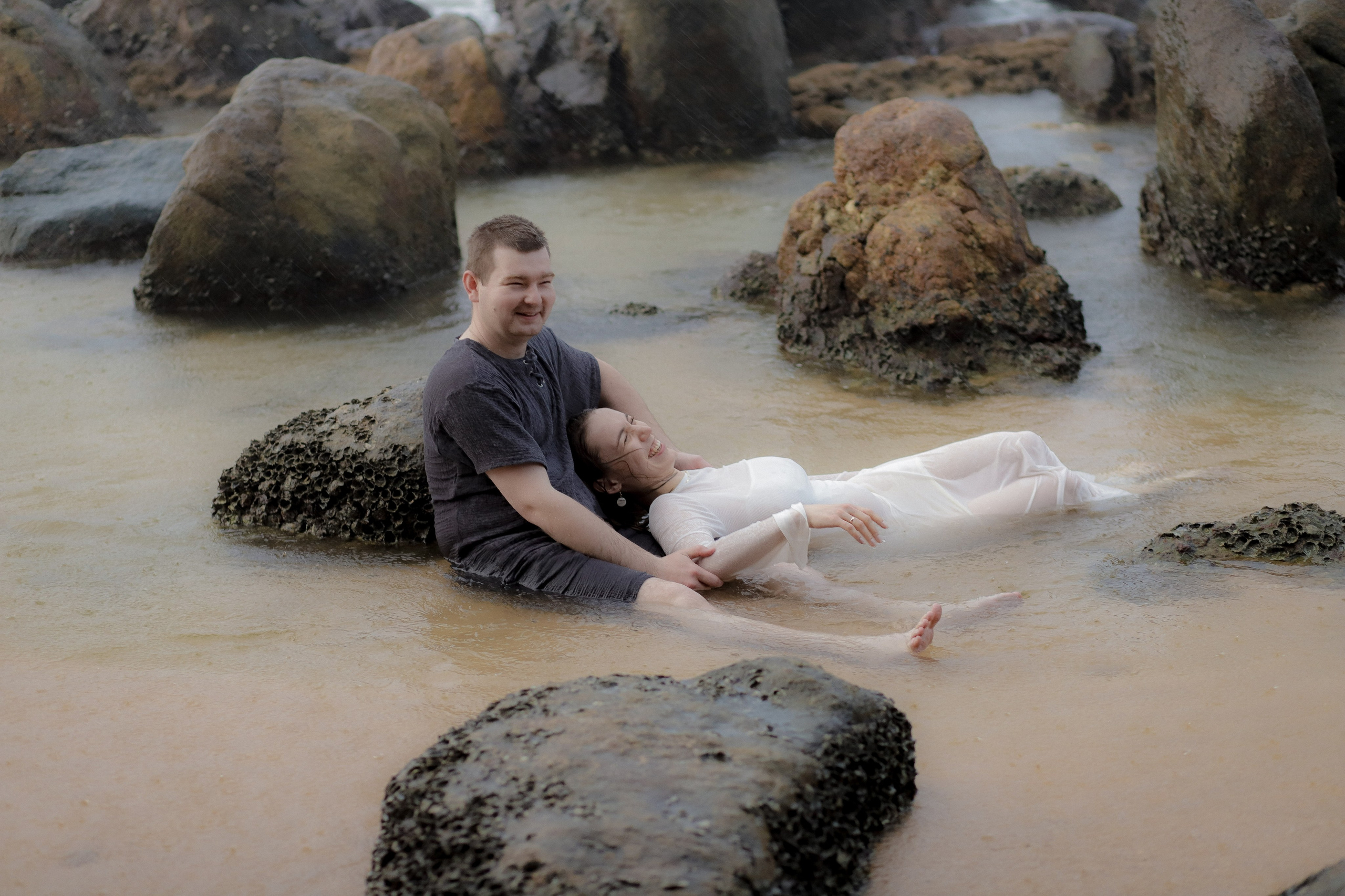 Хиккадува пляж. Фотограф на Шри-Ланке