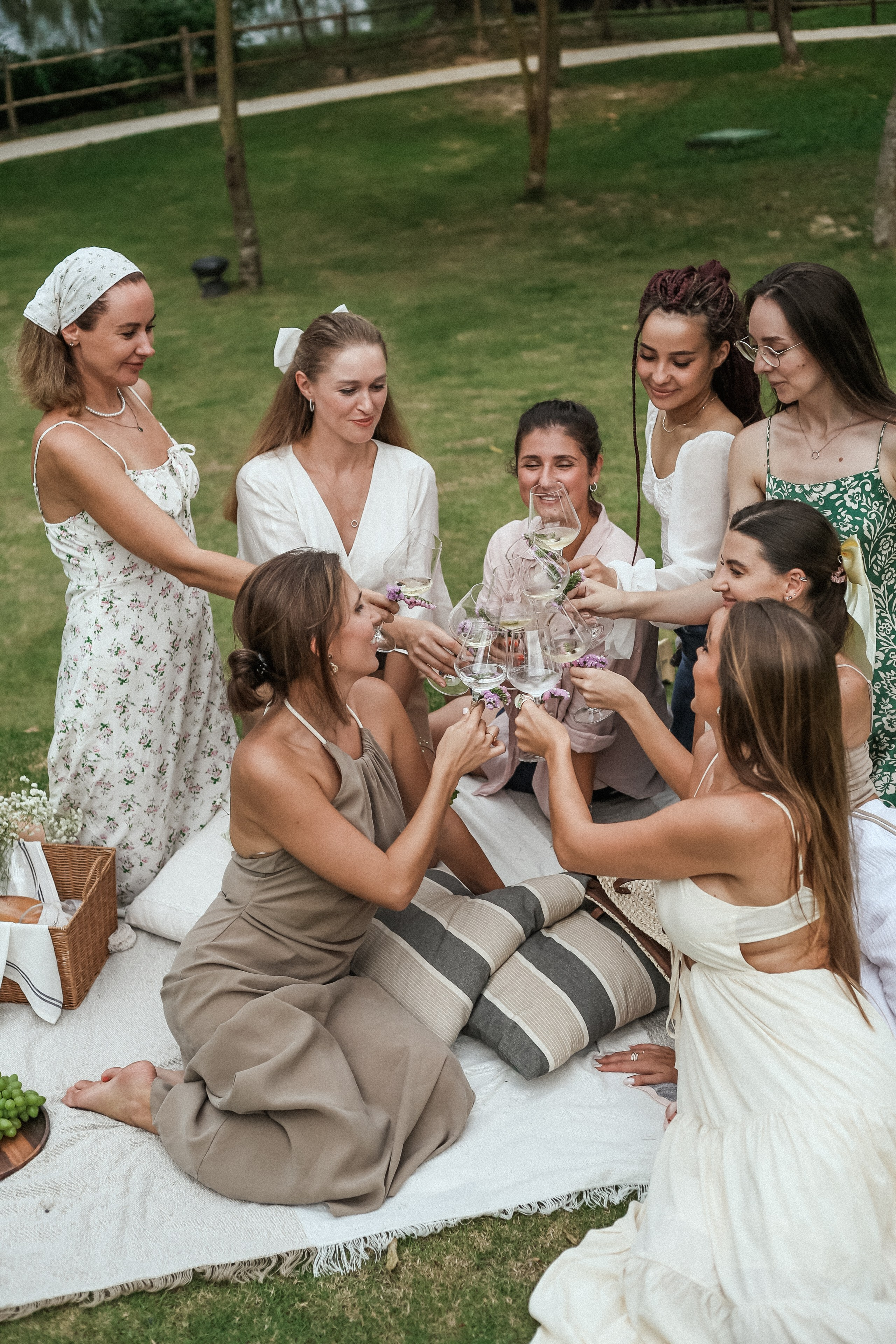 Винный Девичник в стиле Прованс. Фотограф и видеограф Анна Домашенко