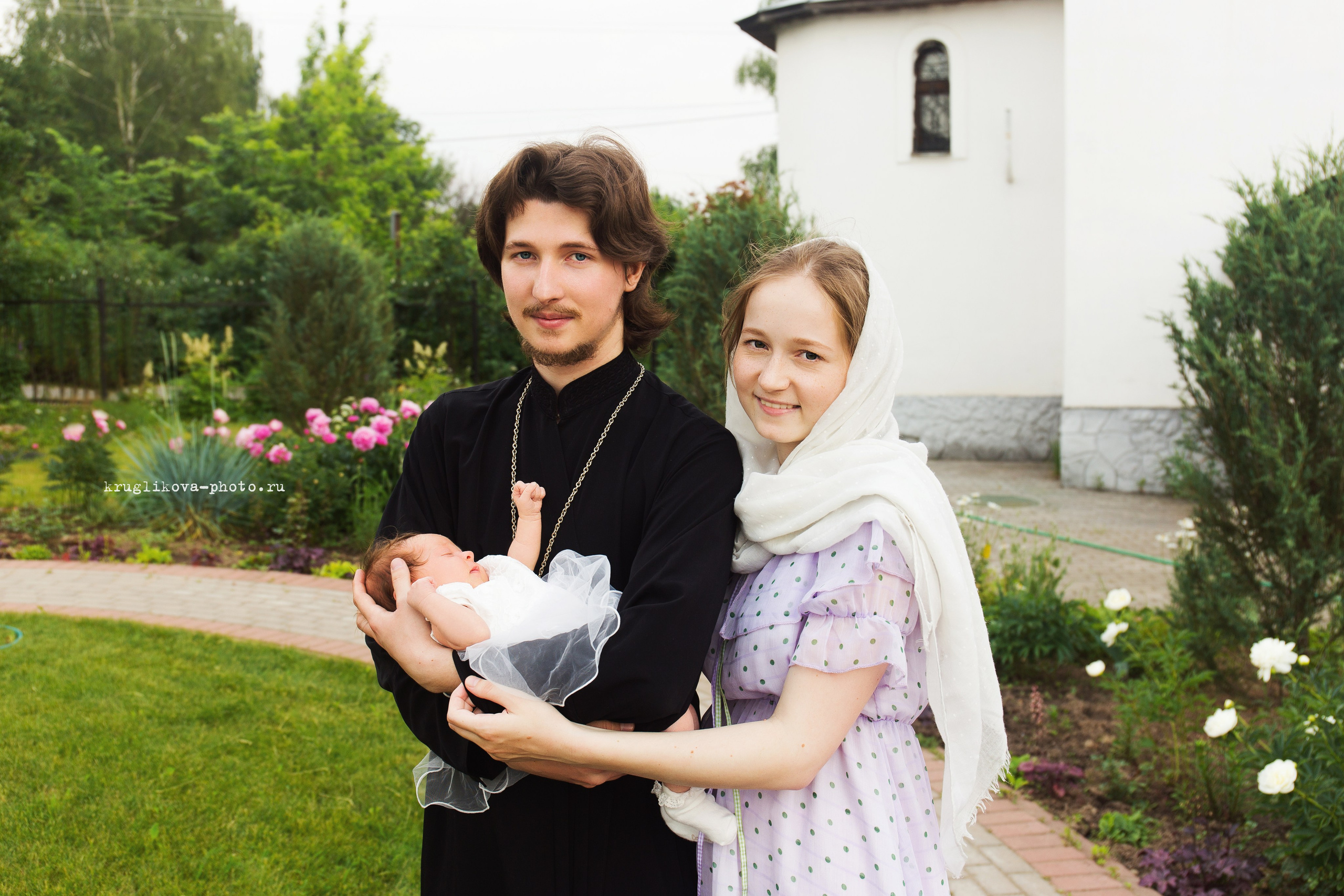 Таинство Крещения. Фотограф новорожденных и детский в Сергиевом Посаде Кругликова Юлия