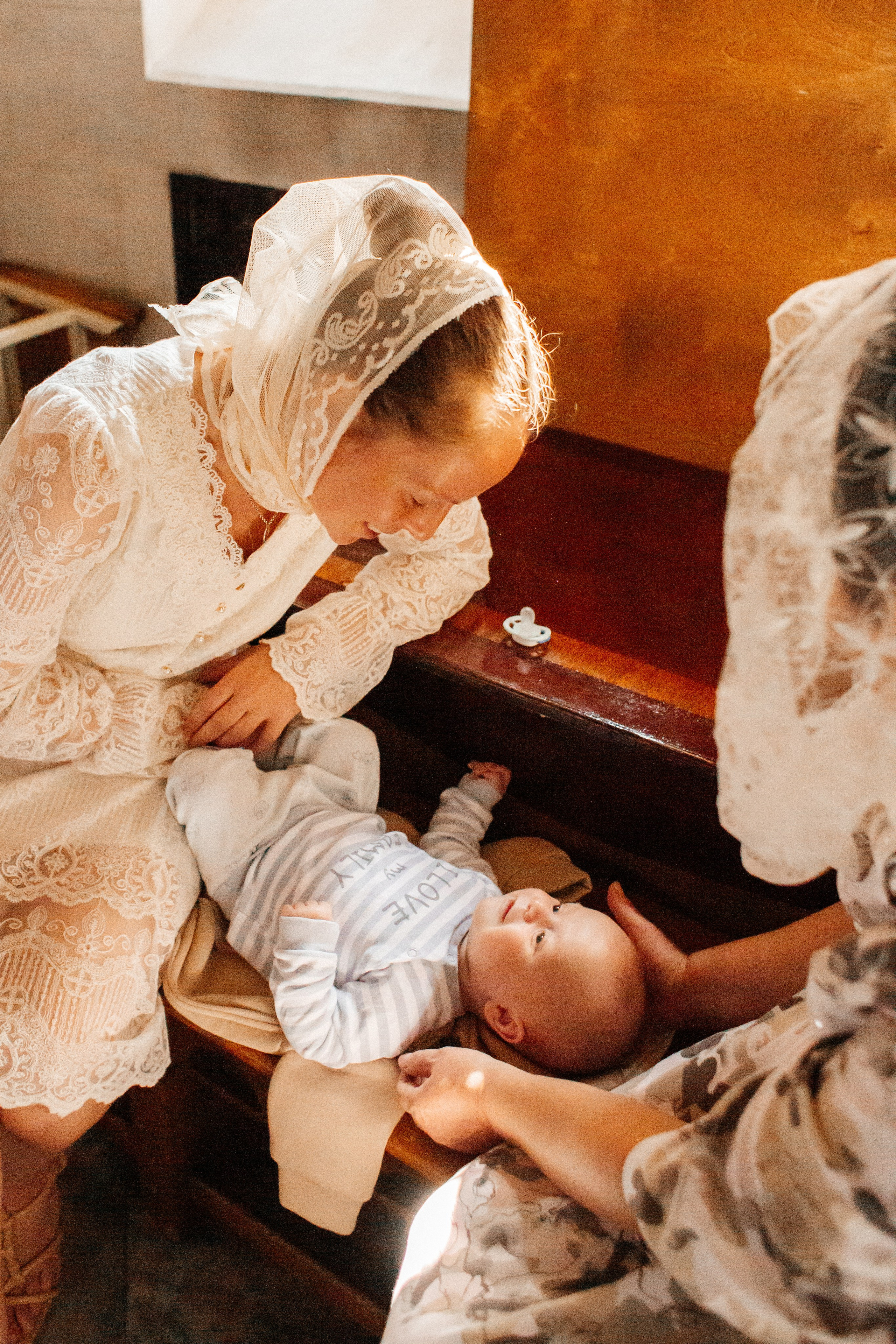 Крещение Матвея. Семейный фотограф Виктория Потехина Москва