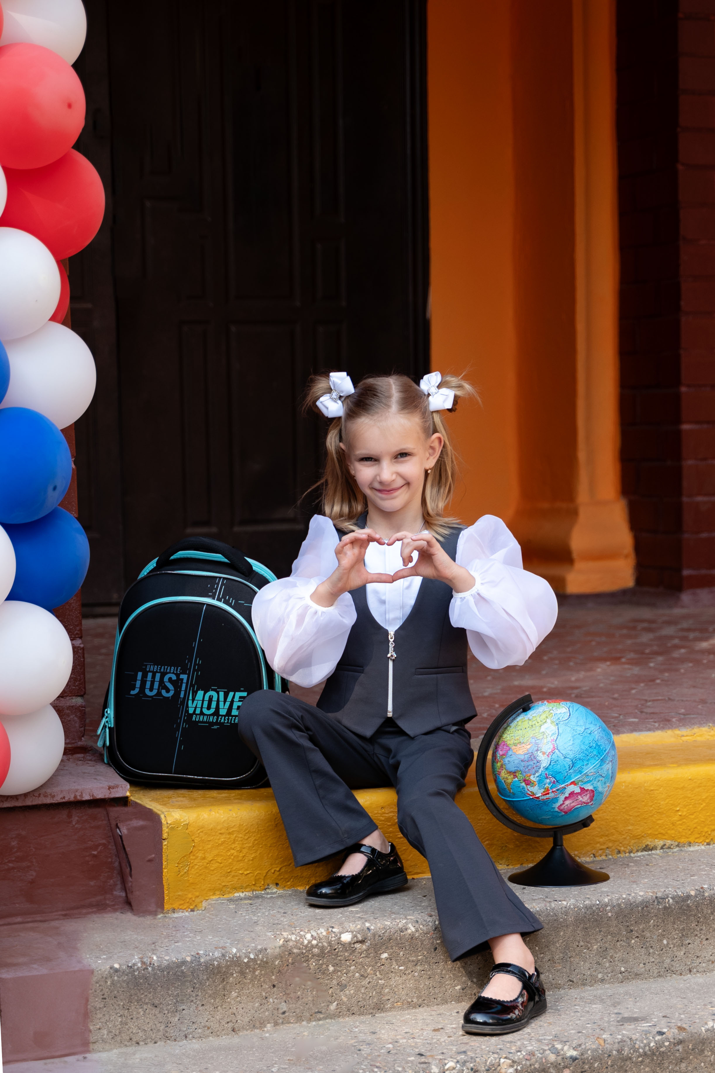 Дарья и 1 класс. Выпускные альбомы Москва и МО. Школьный и семейный фотограф