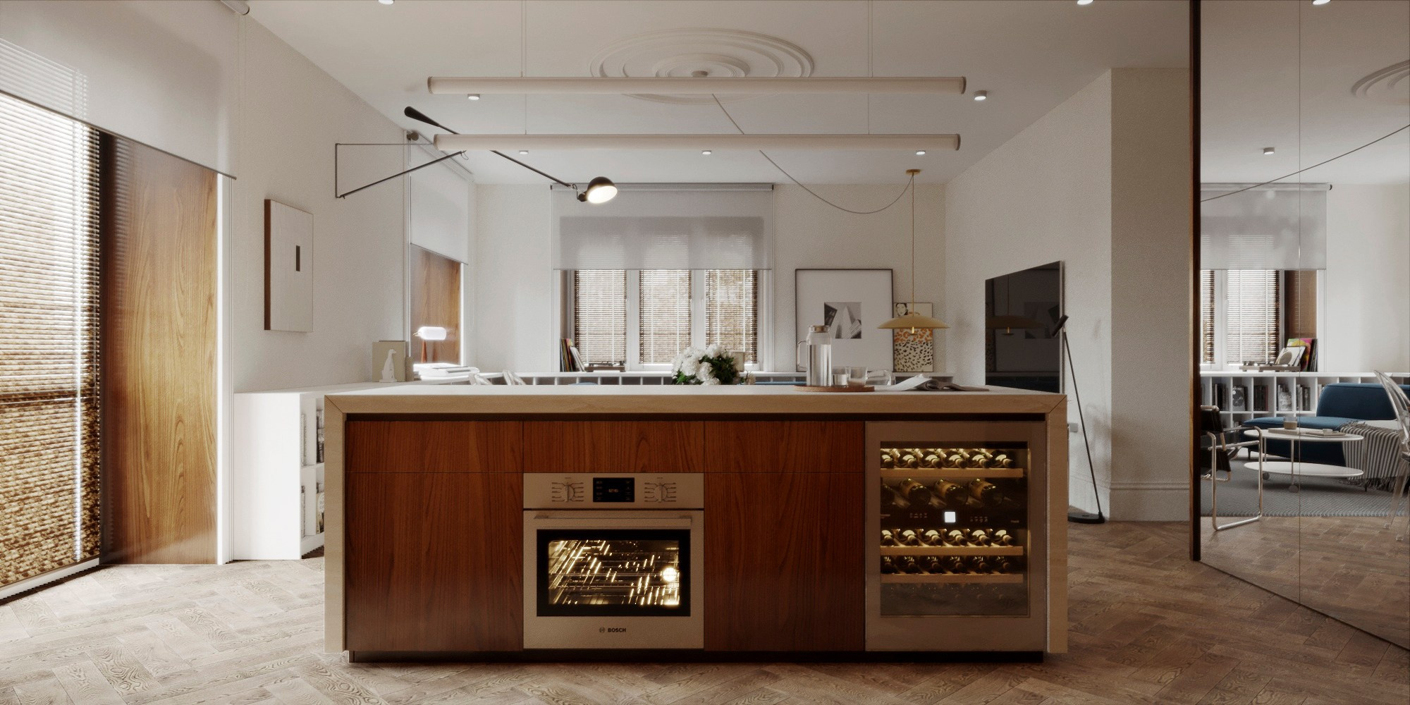 Квартира для семьи, ЖК Южный Берег г. Красноярск. Дизайн интерьера от Дмитрия Баландина