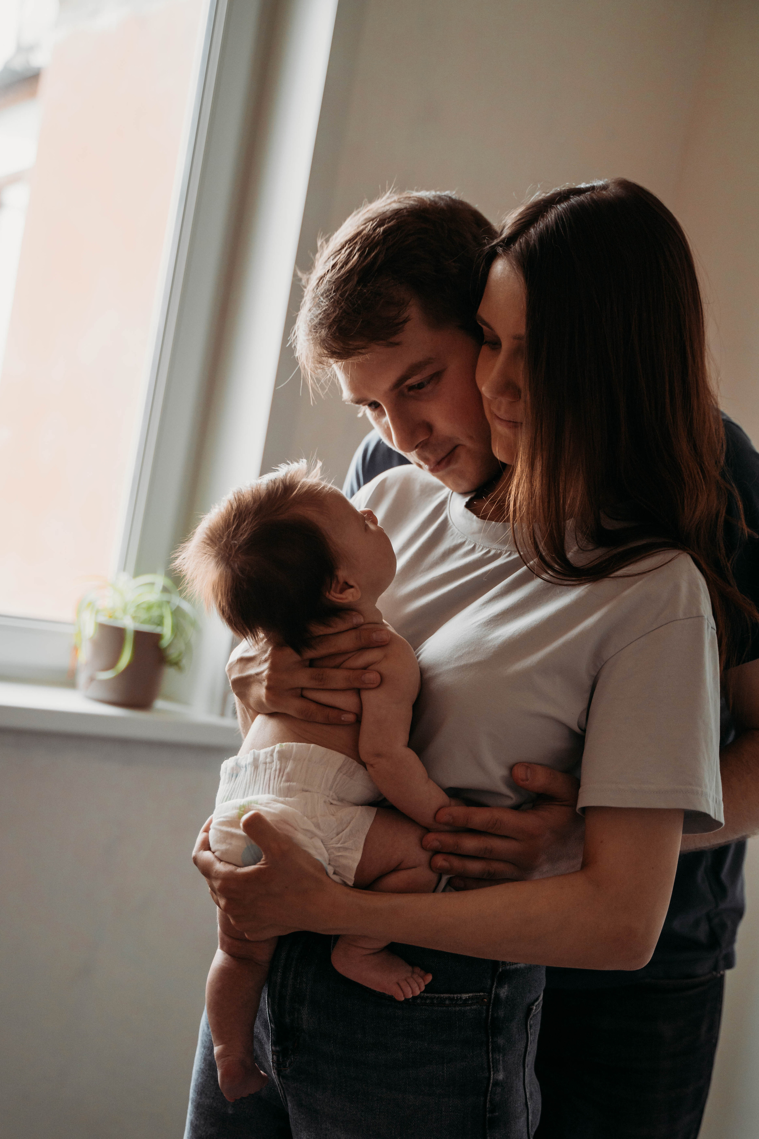Варюша и ее родители. Детский и семейный фотограф в Москве Алёна Шестунова