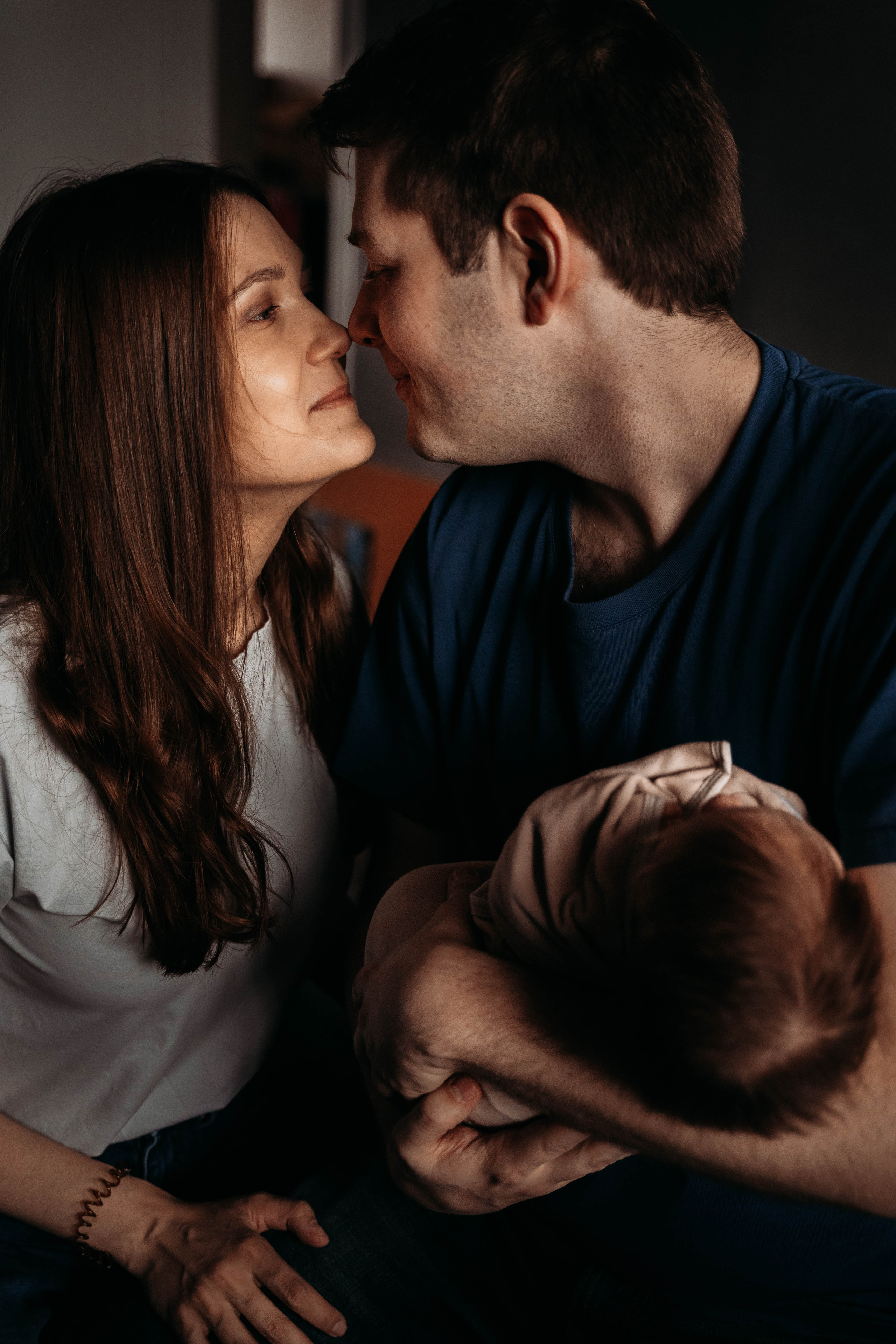 Варюша и ее родители. Детский и семейный фотограф в Москве Алёна Шестунова