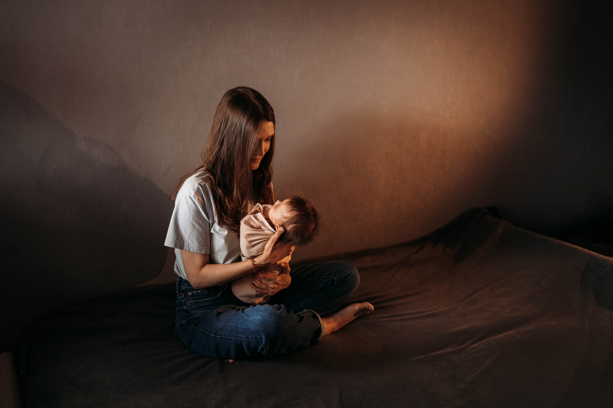 Семейная фотосессия дома. Детский и семейный фотограф в Москве Алёна Шестунова