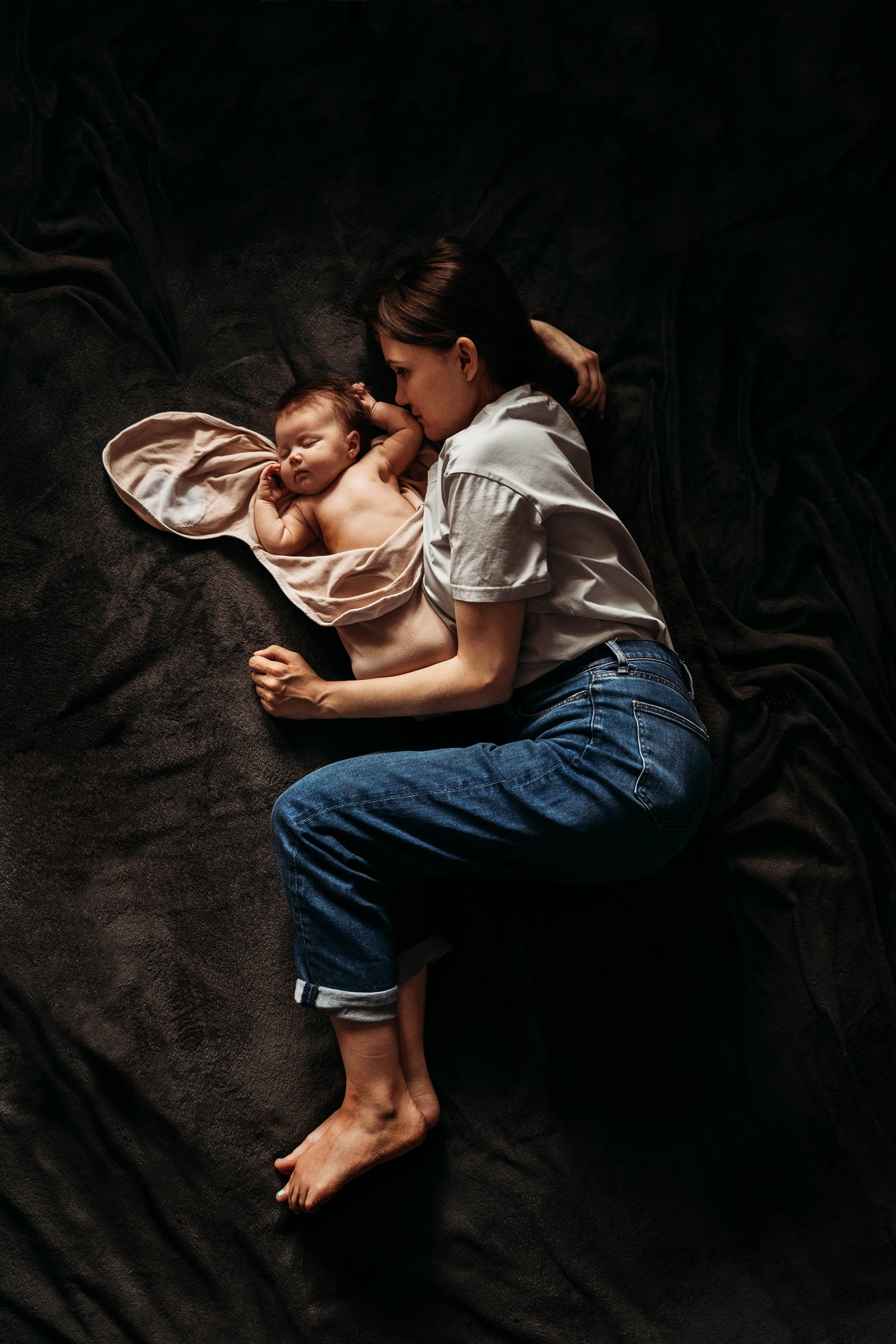 Варюша и ее родители. Детский и семейный фотограф в Москве Алёна Шестунова