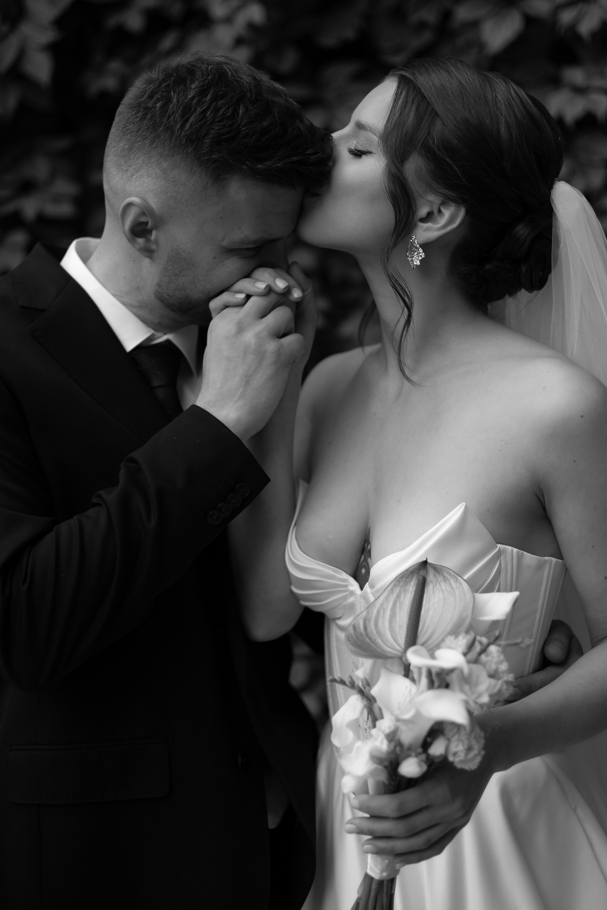 Серая кошка и рыжий кот. Свадебный и семейный фотограф Арина Кулёва