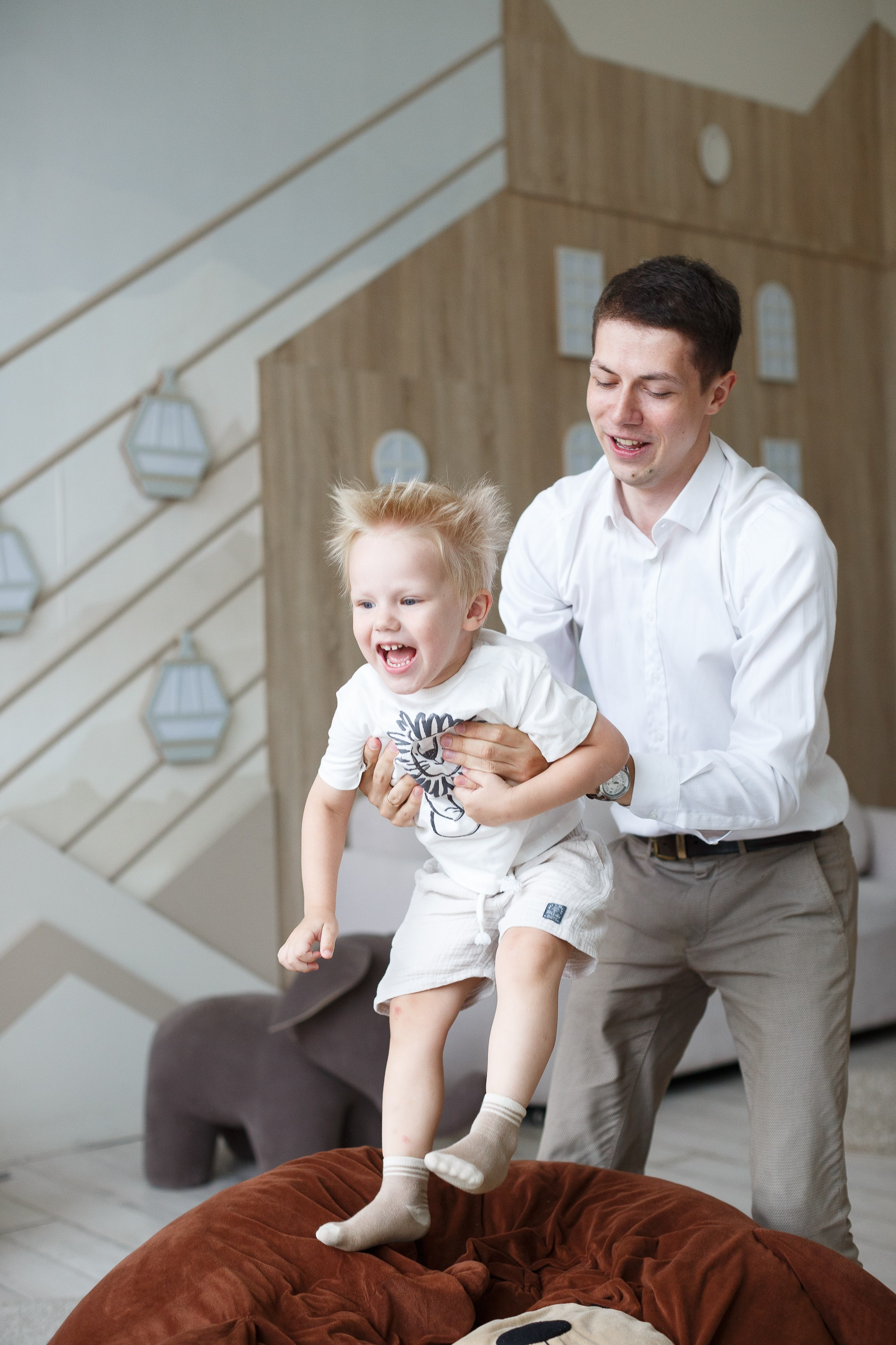 Фотосессия для семьи в студии