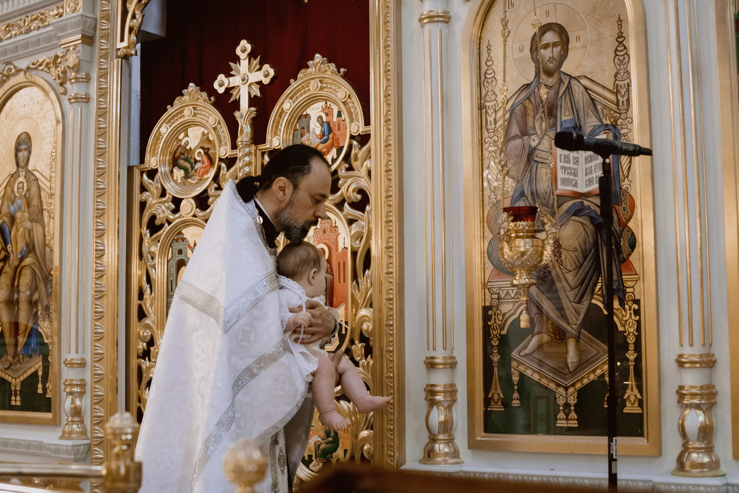 Съёмка Таинства Крещения. Семейный фотограф и видеограф Алёна Ким
