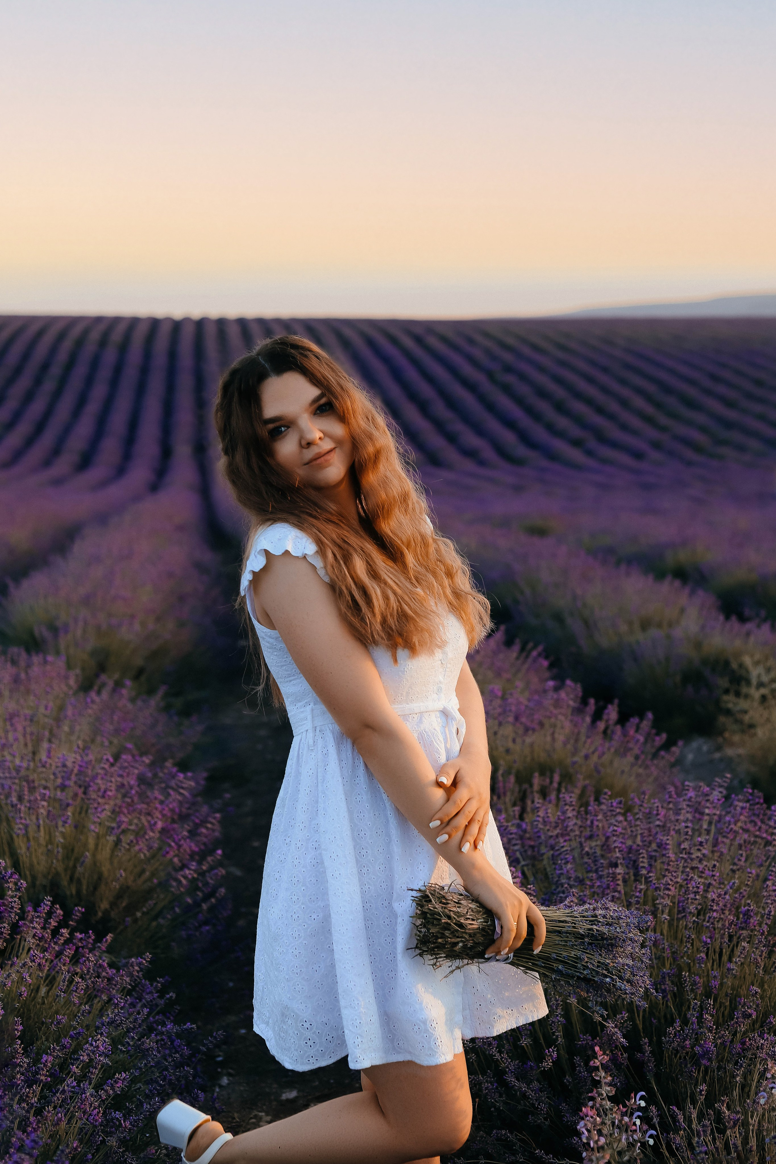 Тамара и Сергей в лаванде. Женский/Детский фотограф в Симферополе Вероника Слепогина