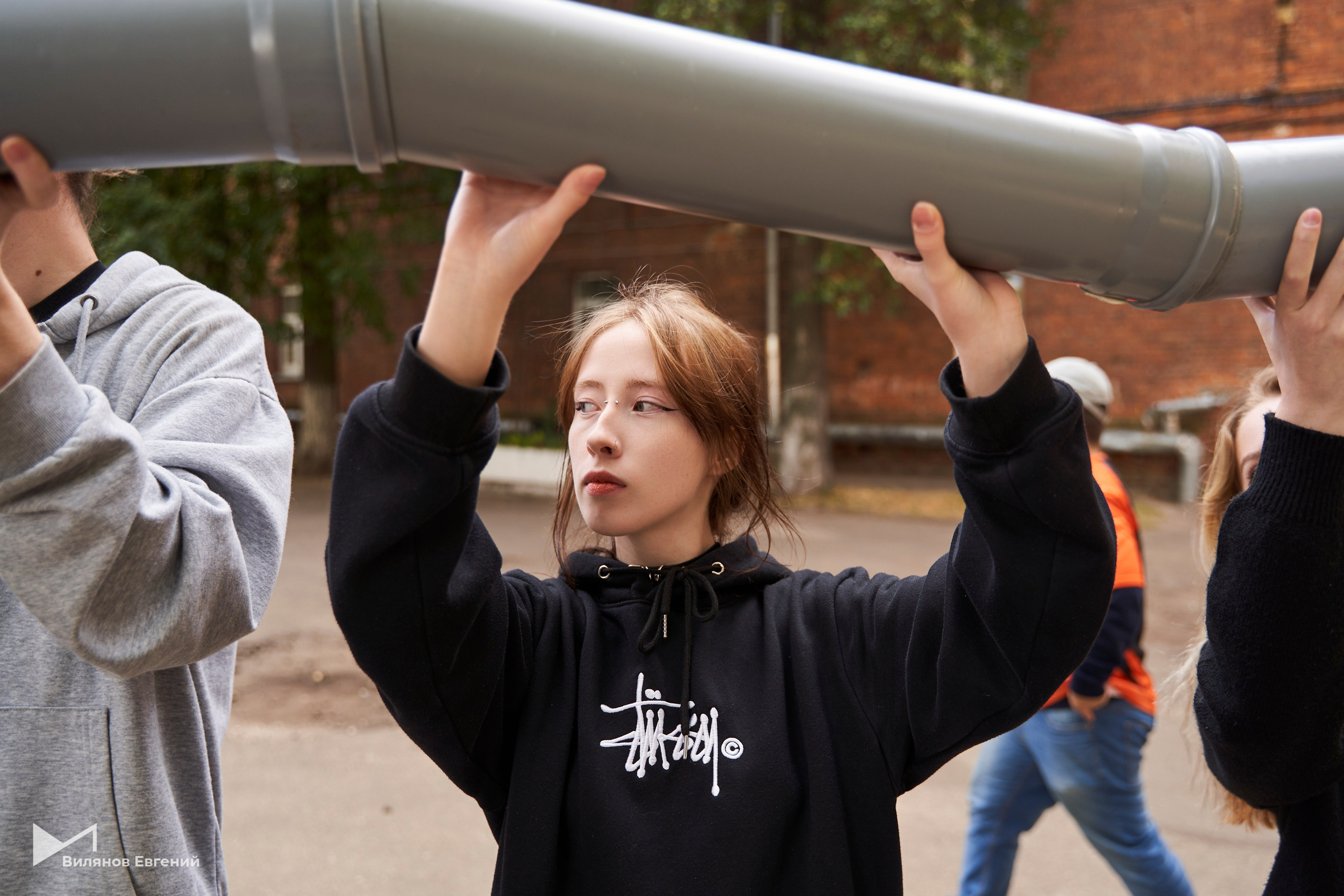 Мероприятие «Веревка» для первокурсников ННГАСУ. Репортажный фотограф Вилянов Евгений. Нижний Новгород