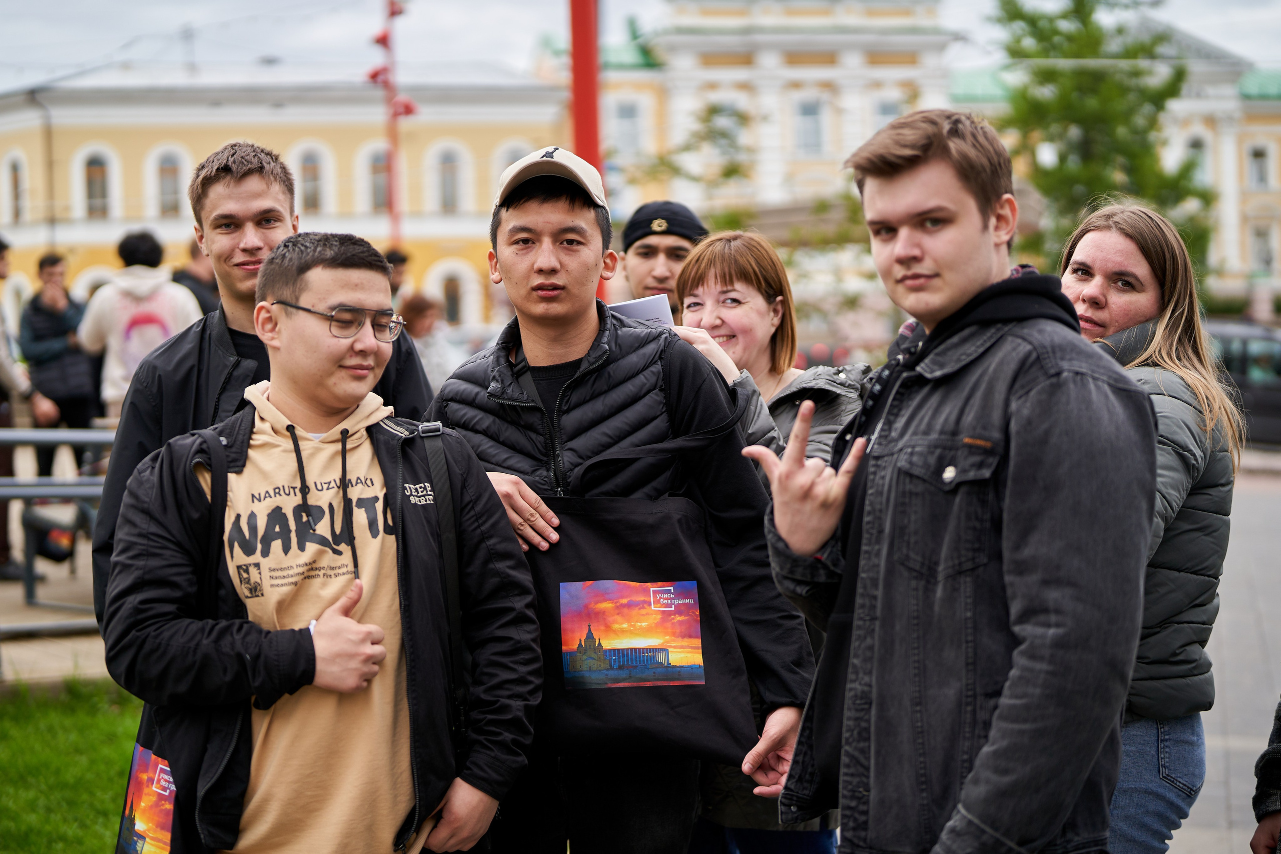 Городской квест в рамках регионального фестиваля «Учись без границ». Репортажный фотограф Вилянов Евгений. Нижний Новгород