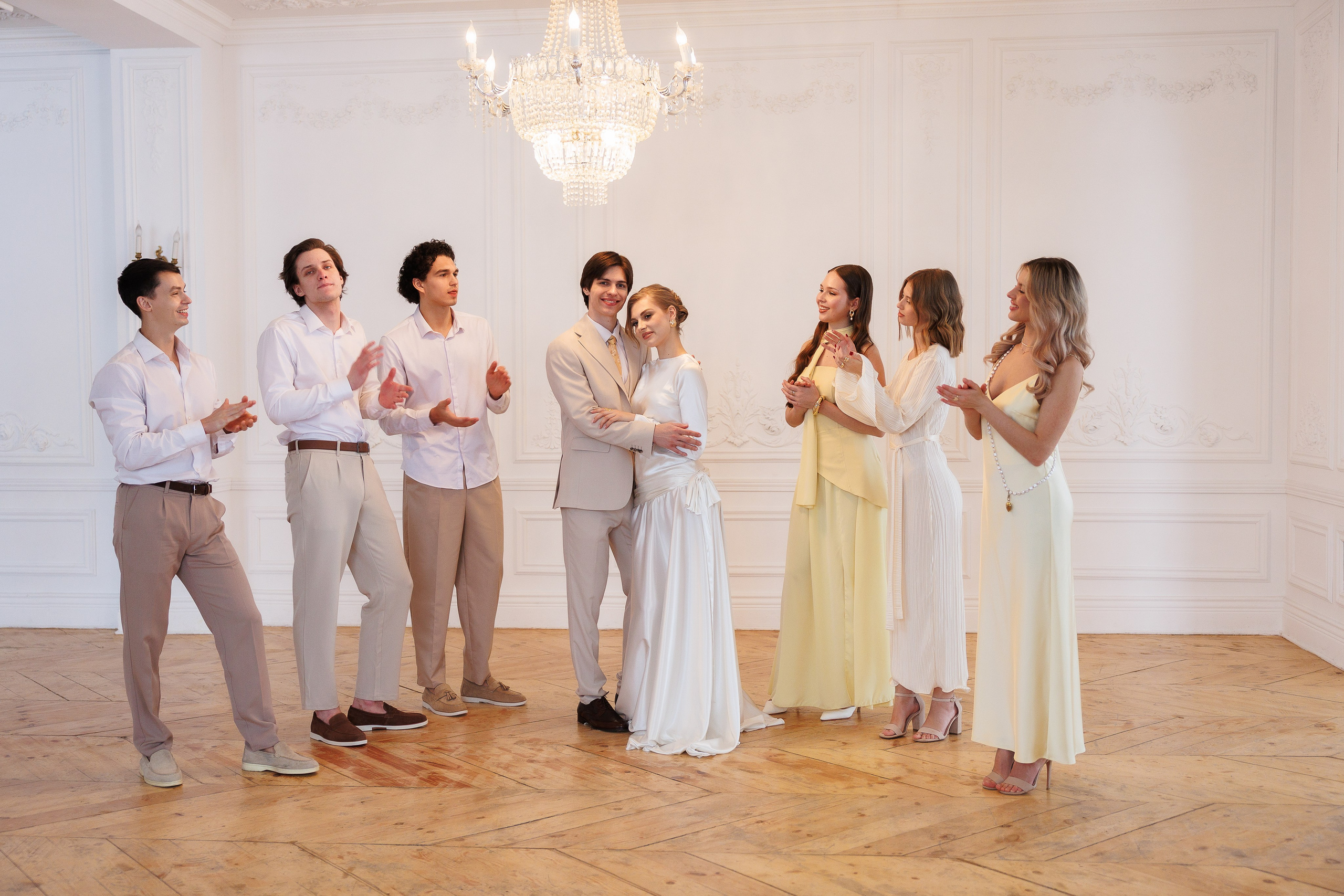 Камерная свадьба: весеннее настроение. Свадебный и семейный фотограф в Москве Красинская Мария