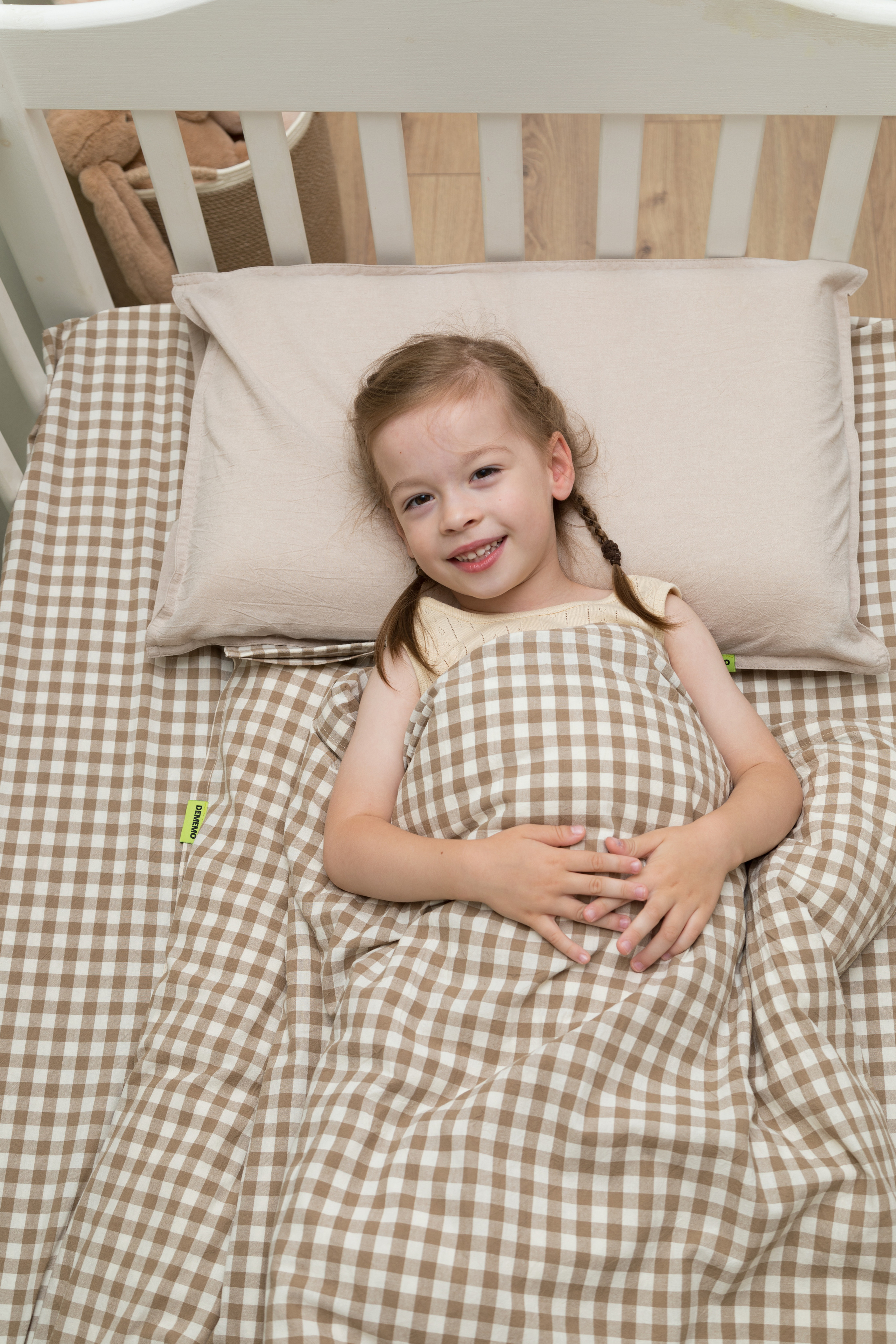 Съемка для постельного белья DEMEMO. Детский и контент фотограф Надя Волкова Санкт-Петербург