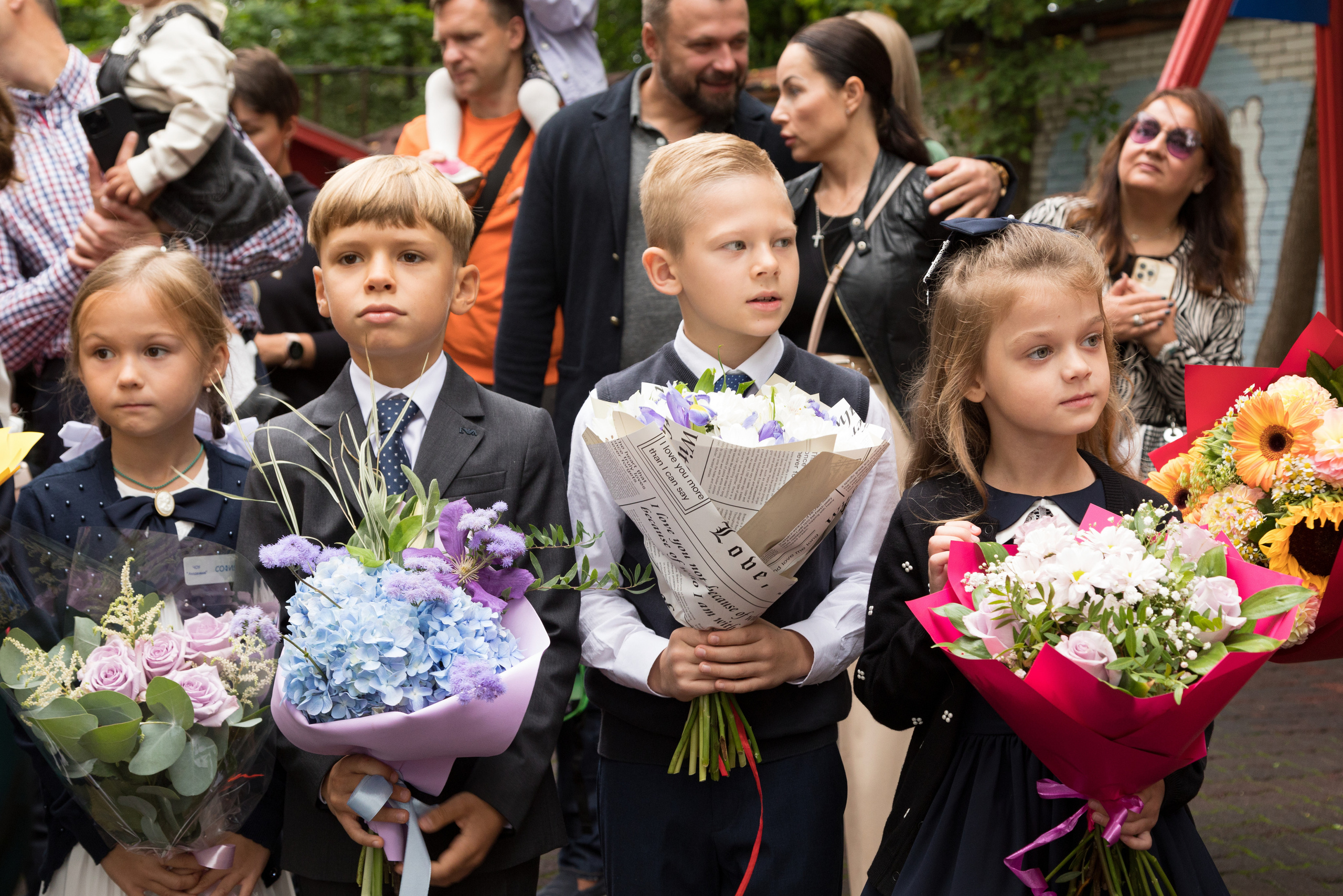 Академия «Гимназия» 1 сентября. Детский и контент фотограф Надя Волкова Санкт-Петербург