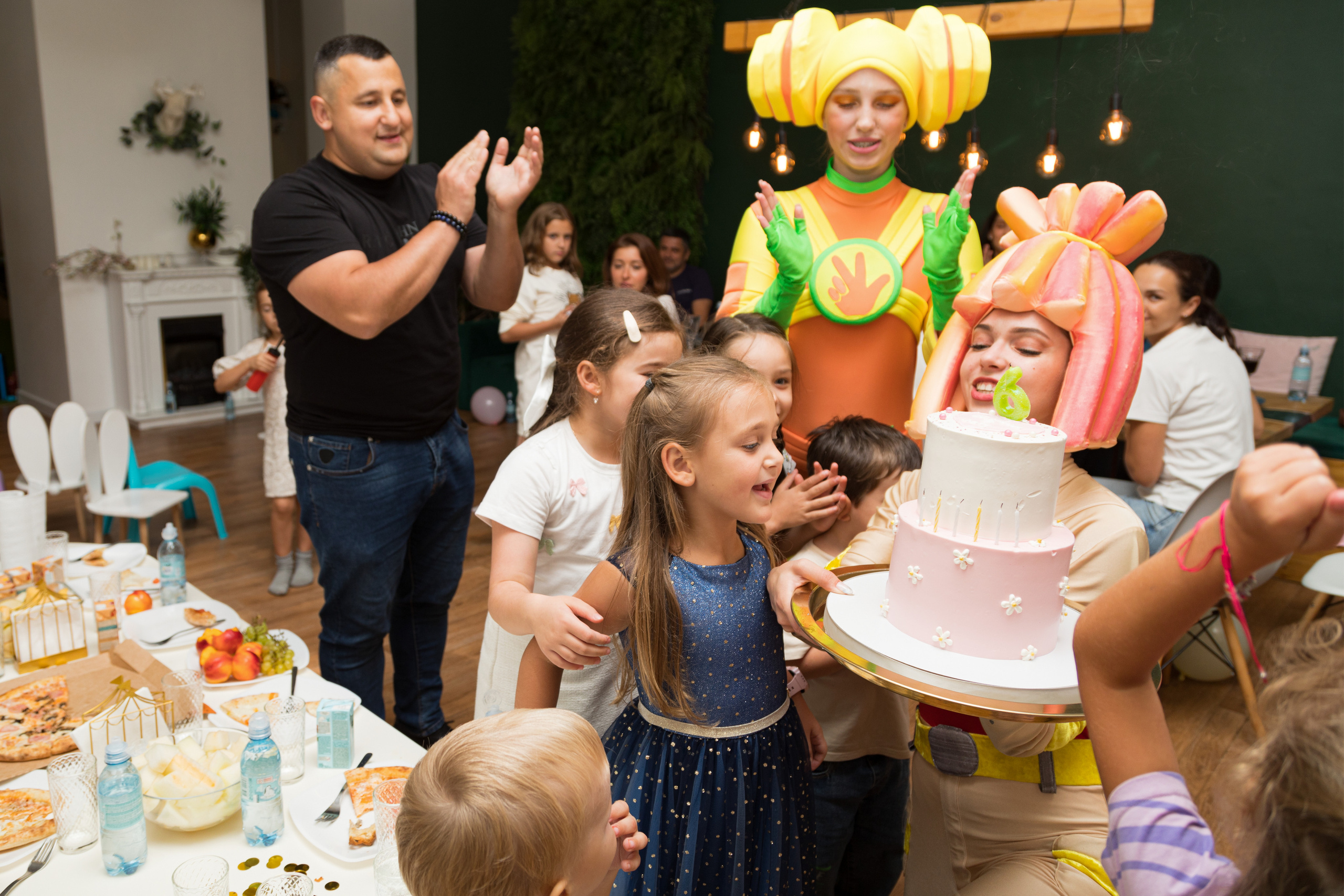 День рождения Оливии, 6 лет, студия детских праздников Лес Чудес. Детский и контент фотограф Надя Волкова Санкт-Петербург