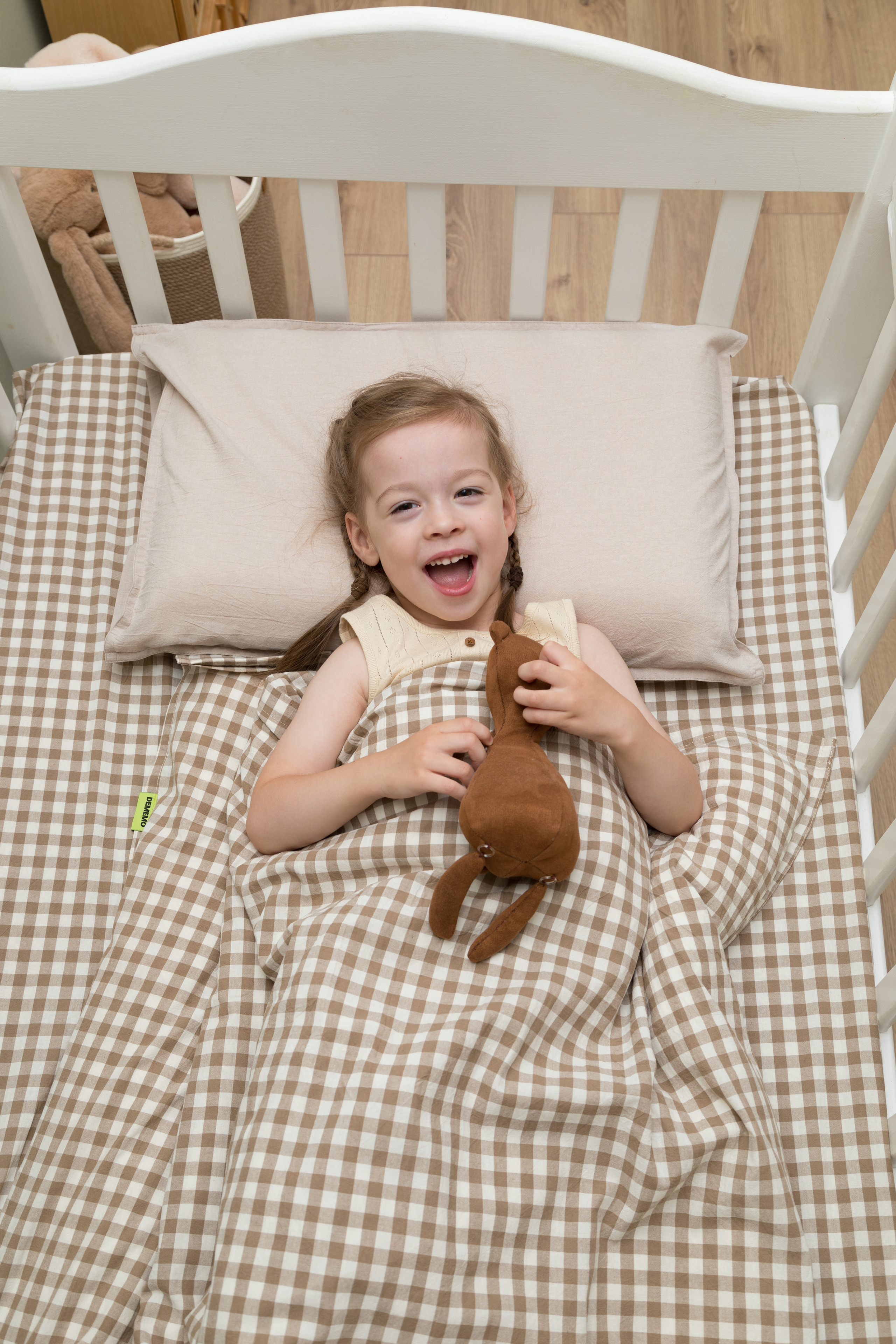 Съемка для постельного белья DEMEMO. Детский и контент фотограф Надя Волкова Санкт-Петербург