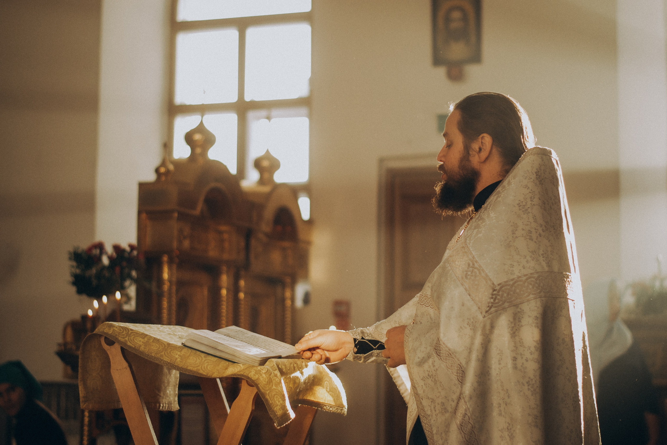 Таинство крещения. Фотограф Харп Лабытнанги