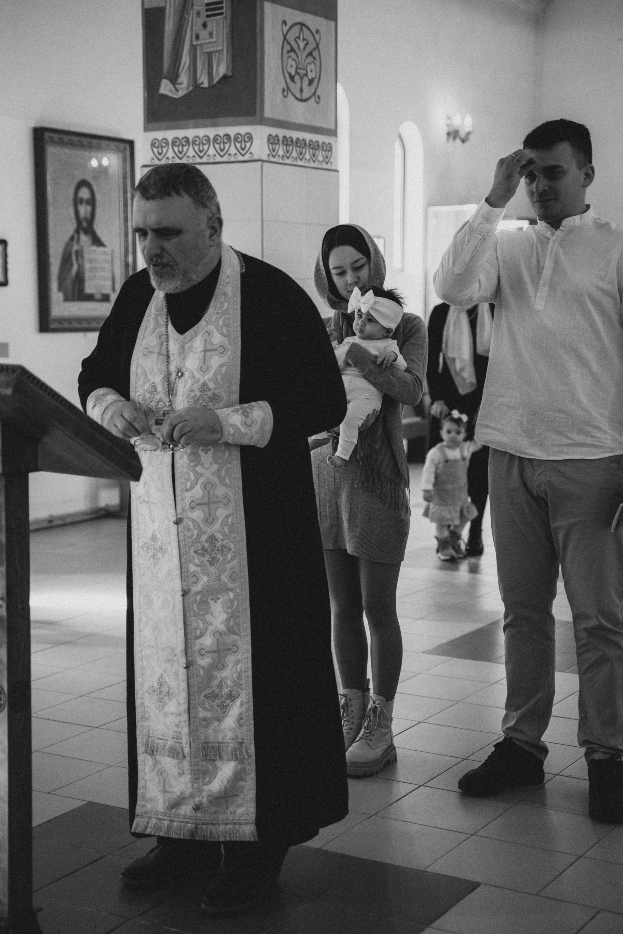 Крещение Радмилы. Семейный фотограф в Минске Дарья Дреко