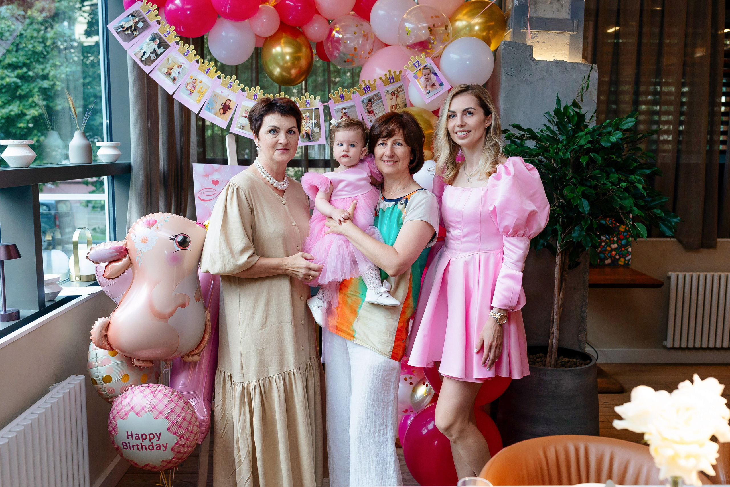 Арине 1 годик. Семейный и детский фотограф в Москве Александра Мак