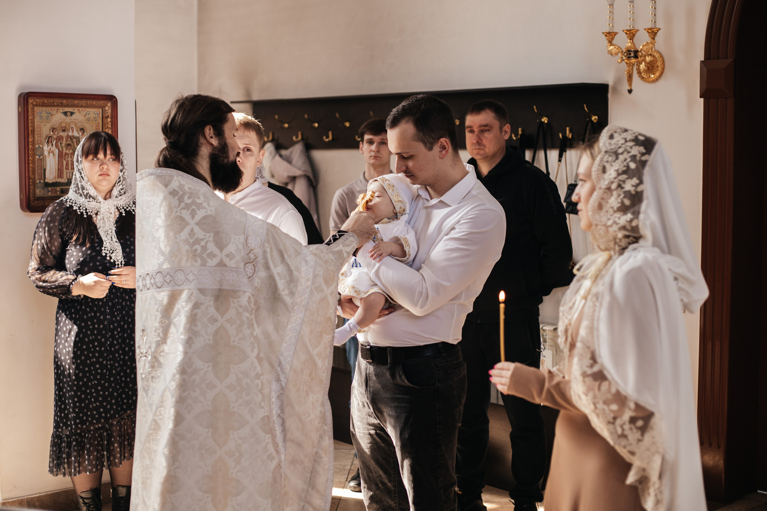 Крещение Матвея 23 Марта. Семейный фотограф в Саратове Элоиза Ляпина