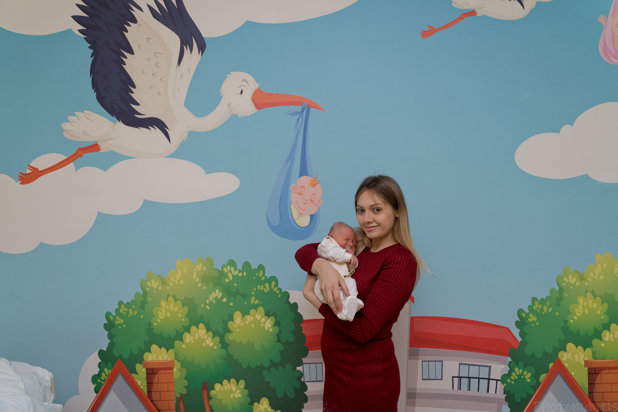 Выписка из роддома. Photomantis