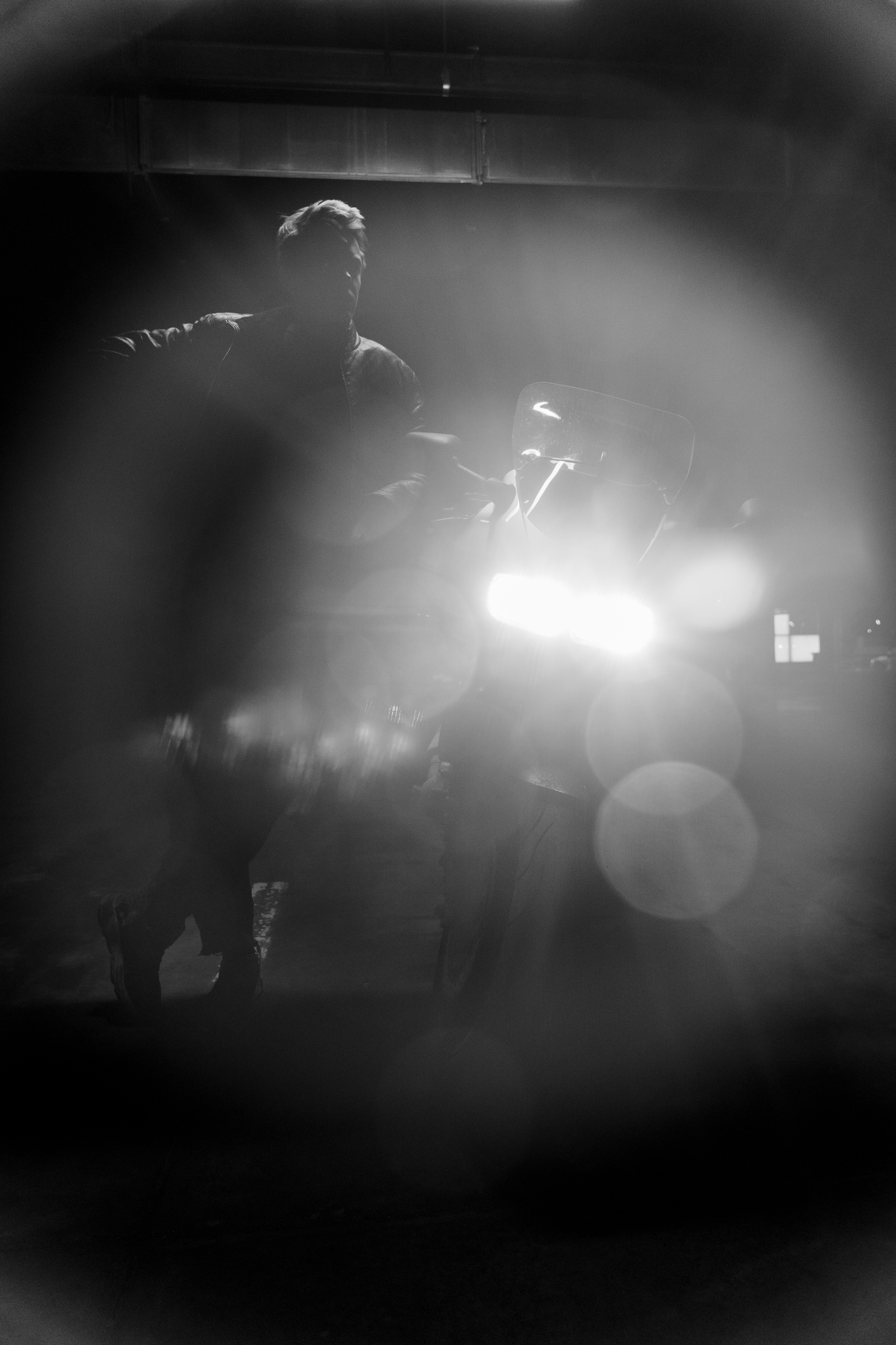 На парковке. Photomantis