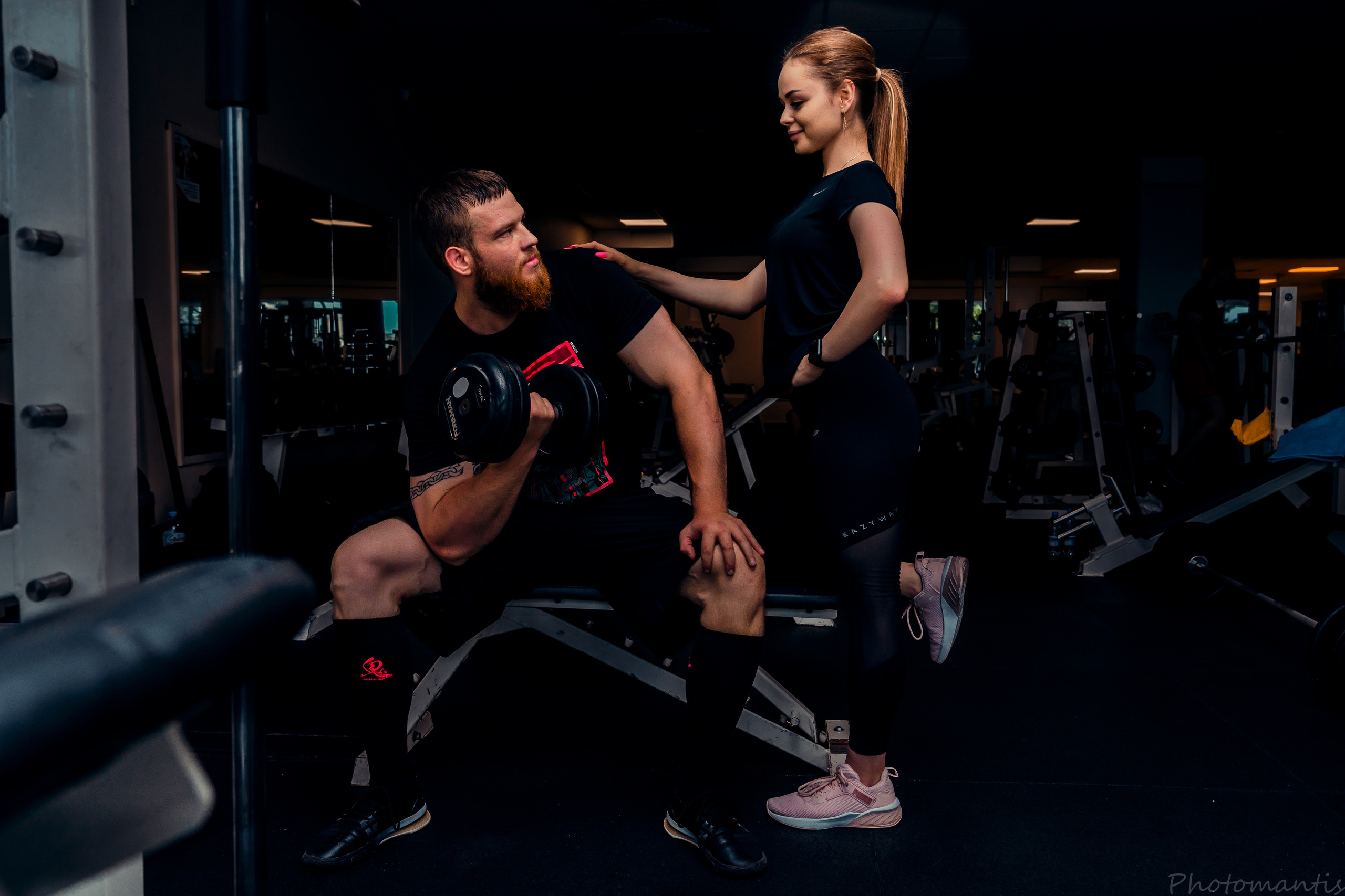 Спортзал. Photomantis