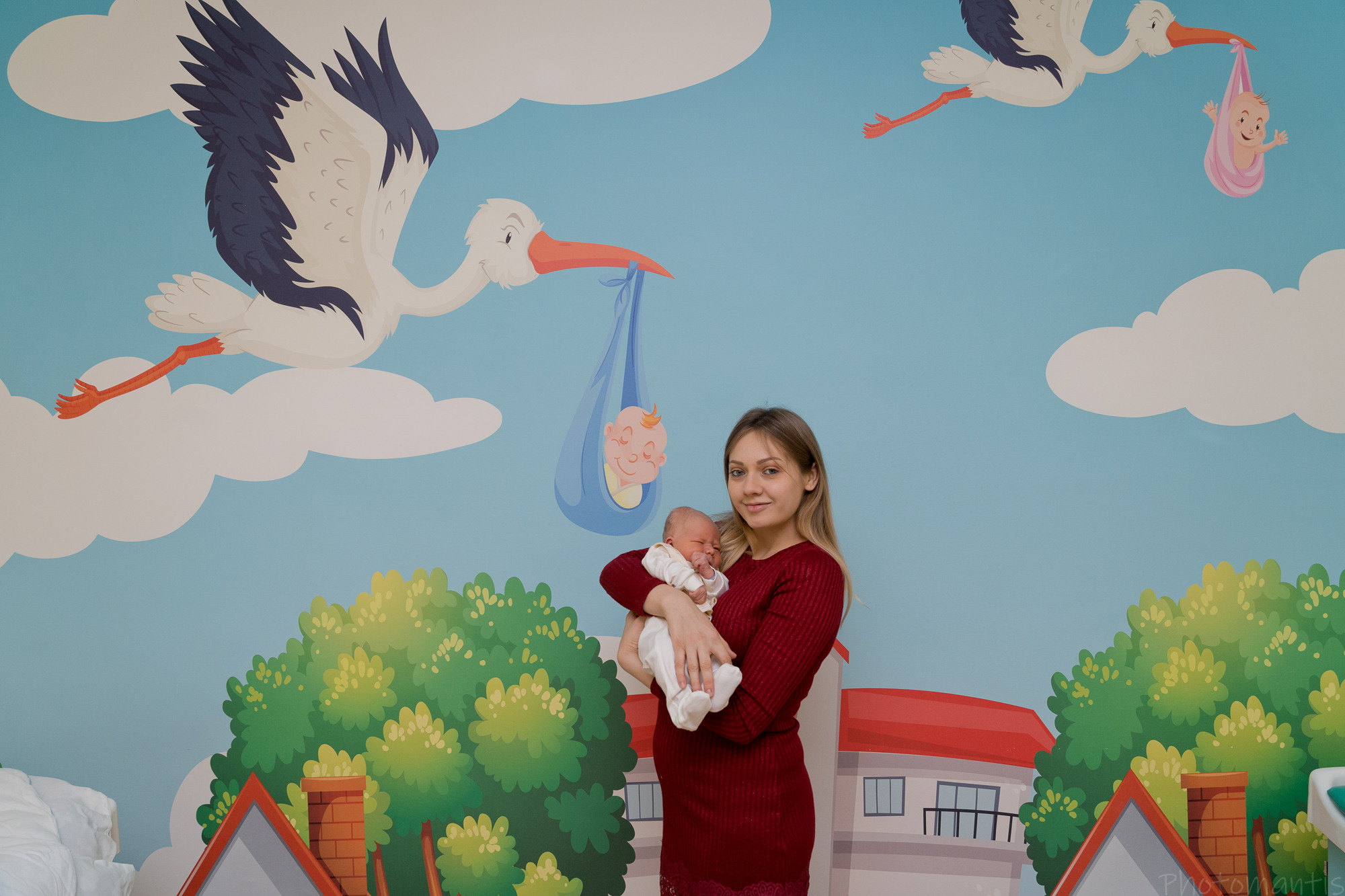 Выписка из роддома. Photomantis
