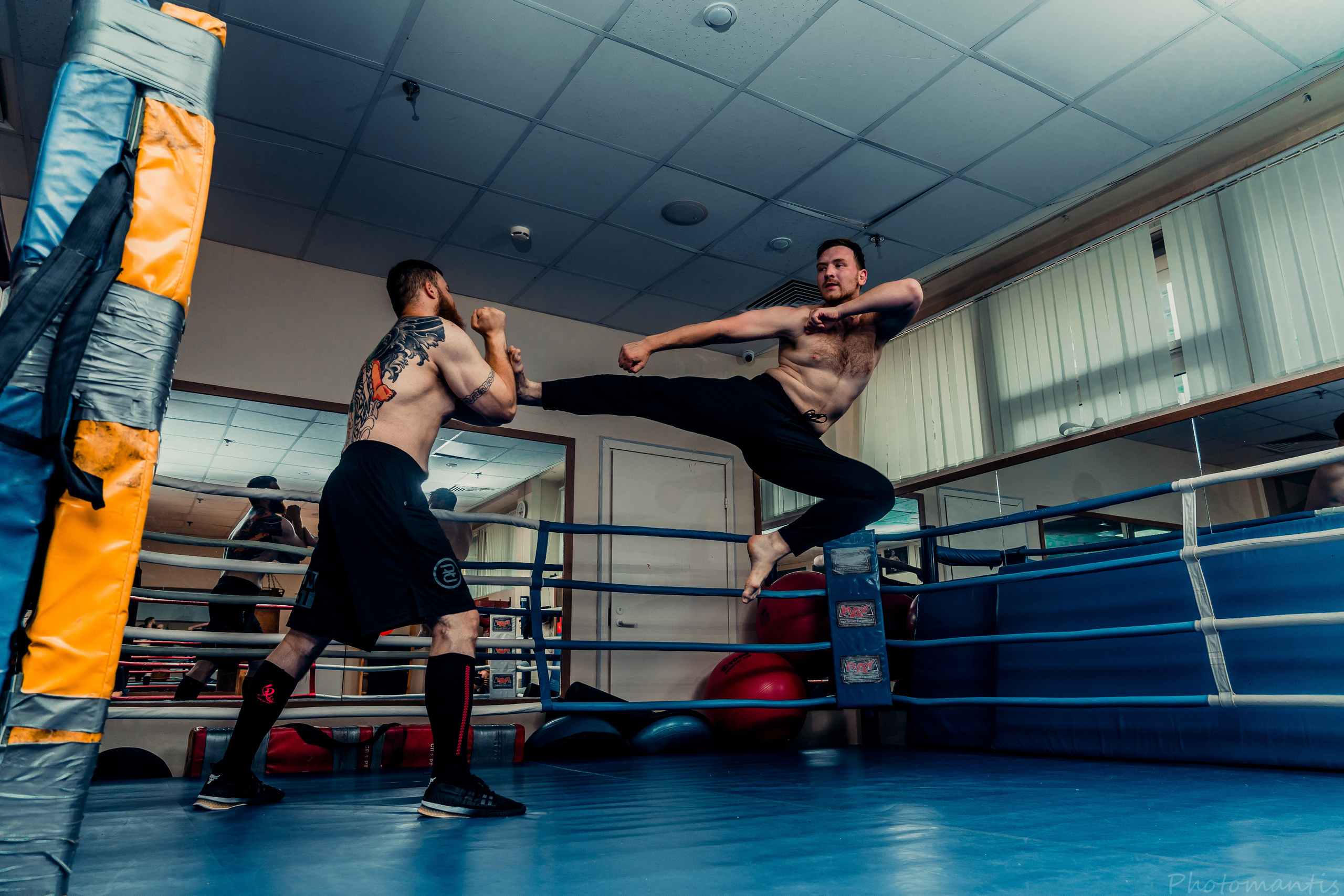 Спортзал. Photomantis