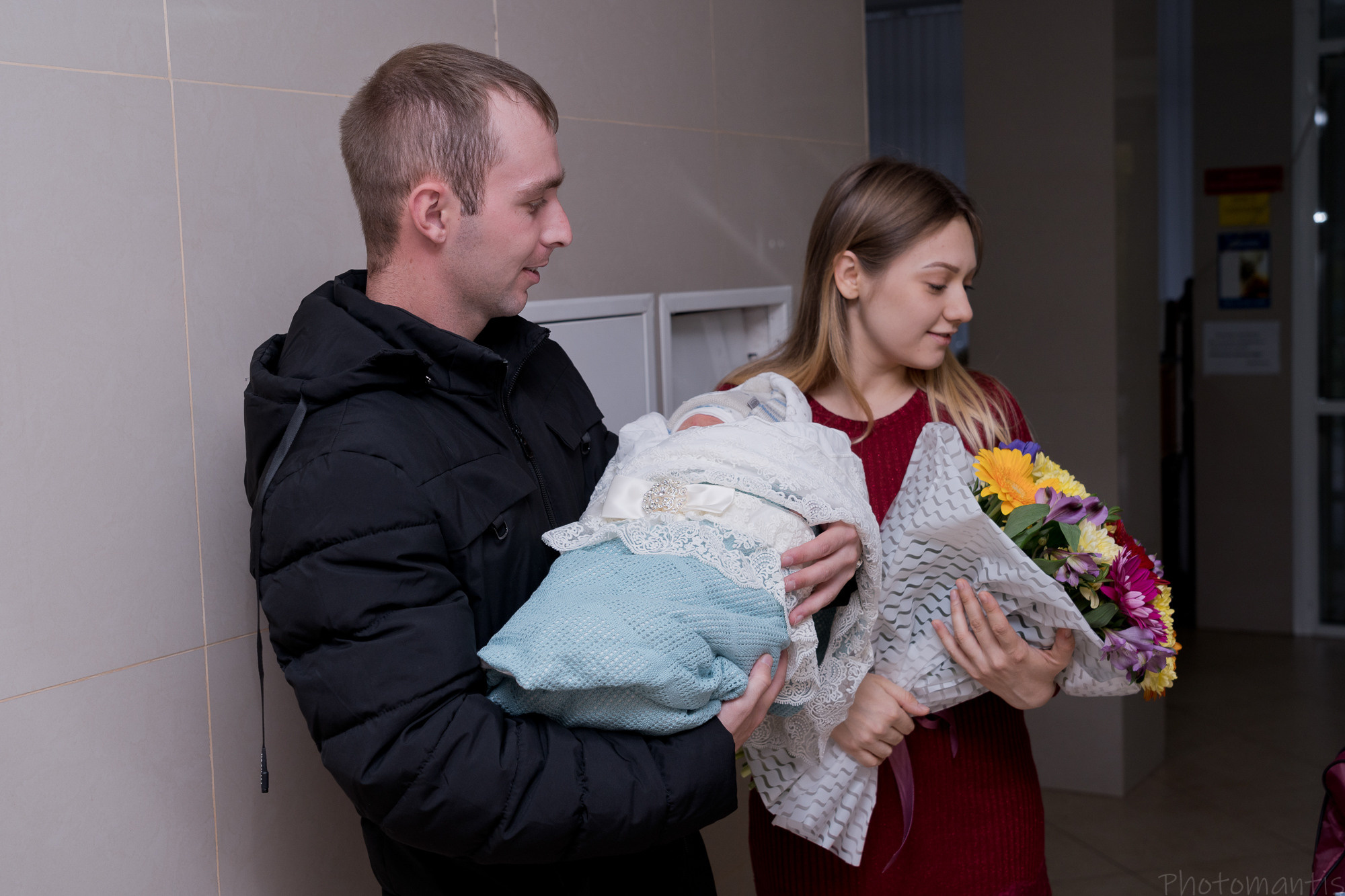 Выписка из роддома. Photomantis