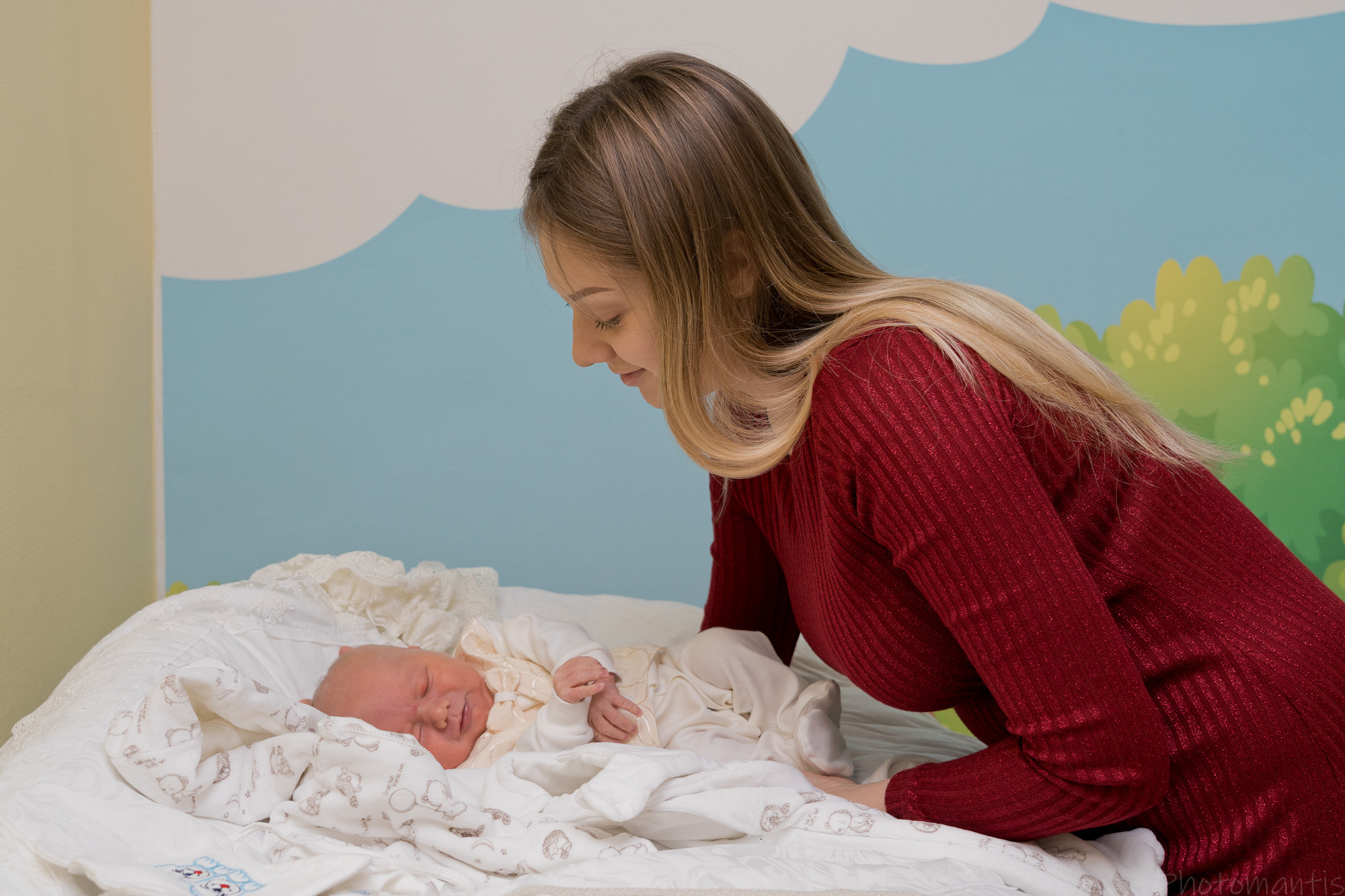 Выписка из роддома. Photomantis