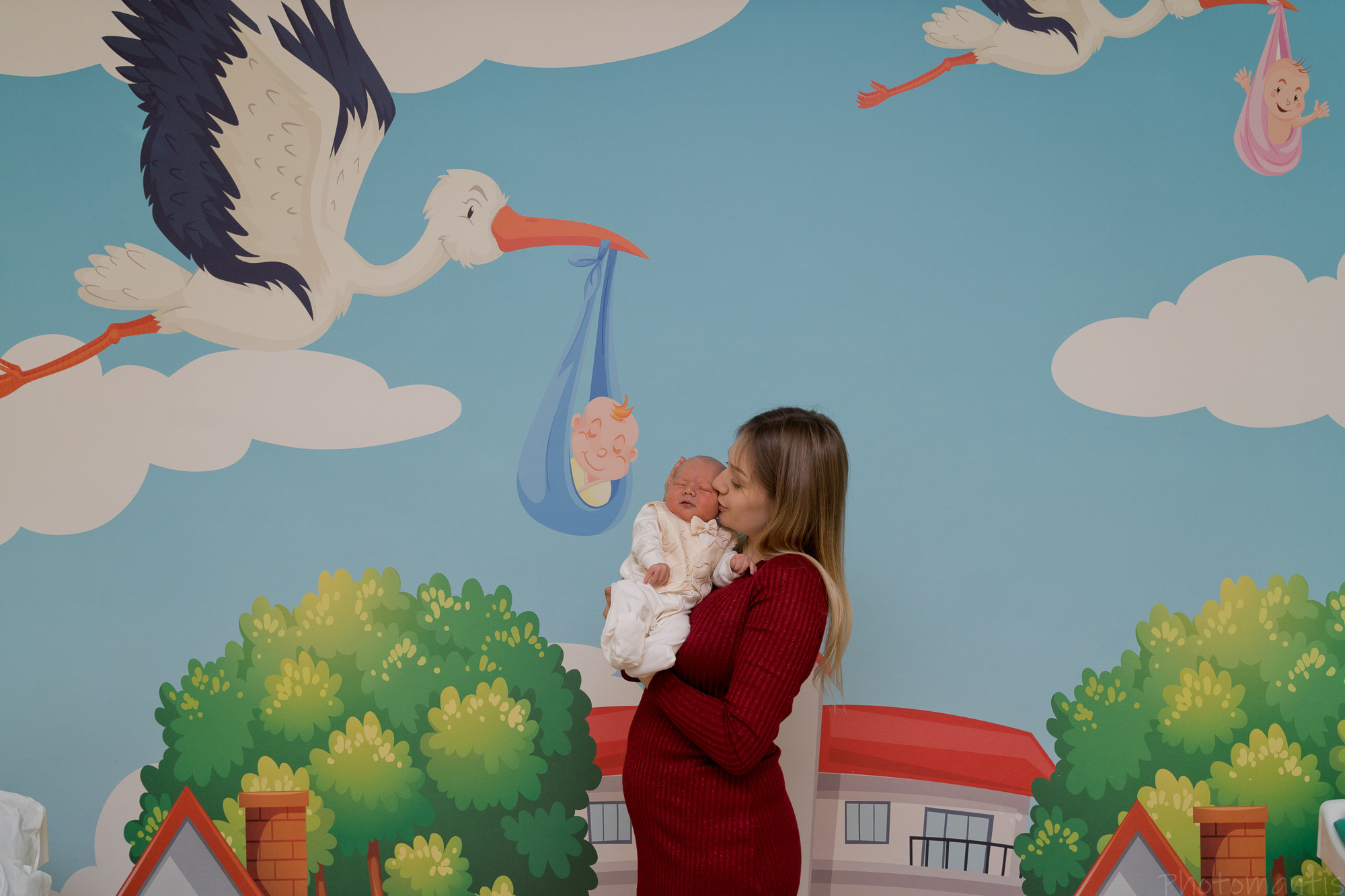 Выписка из роддома. Photomantis