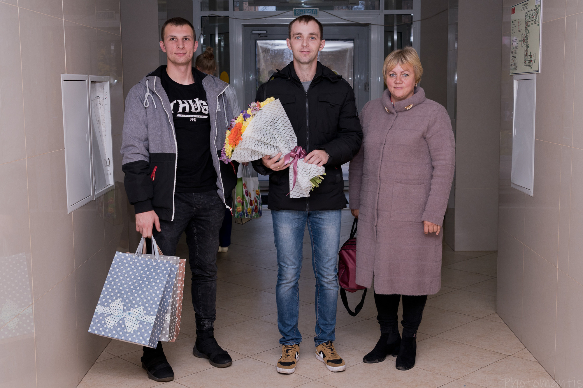 Выписка из роддома. Photomantis