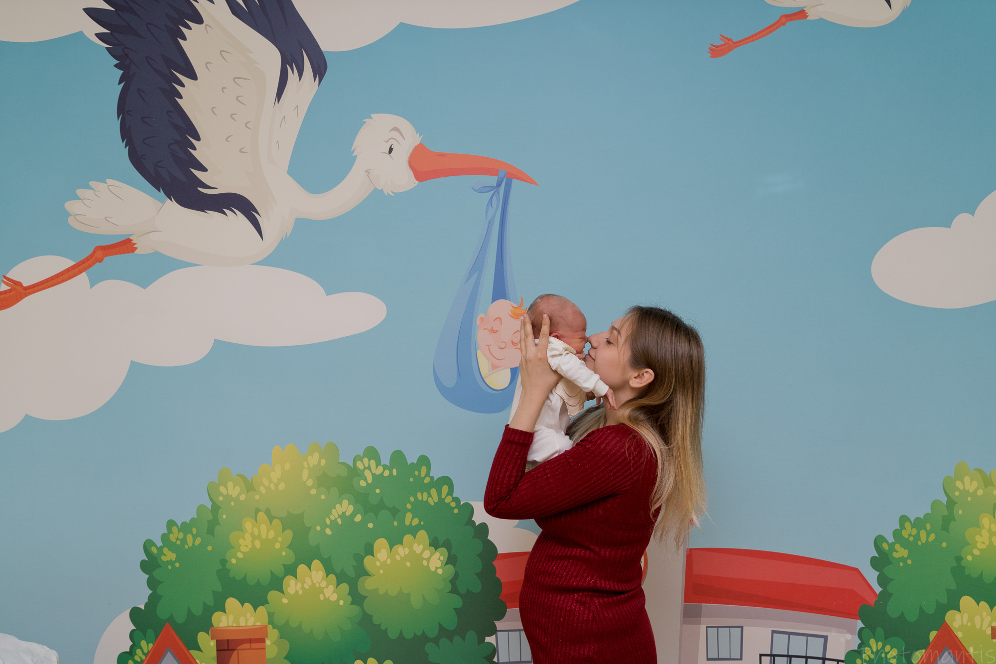 Выписка из роддома. Photomantis