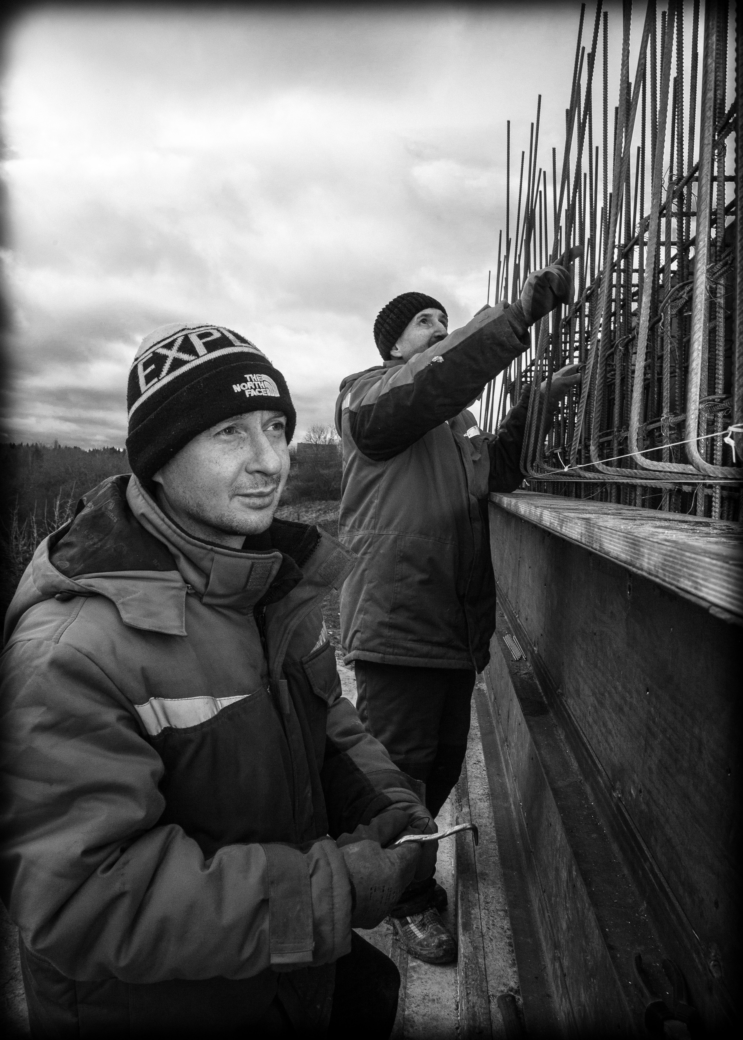 Строительство Ступы в Яхроме. Фотография, как она есть