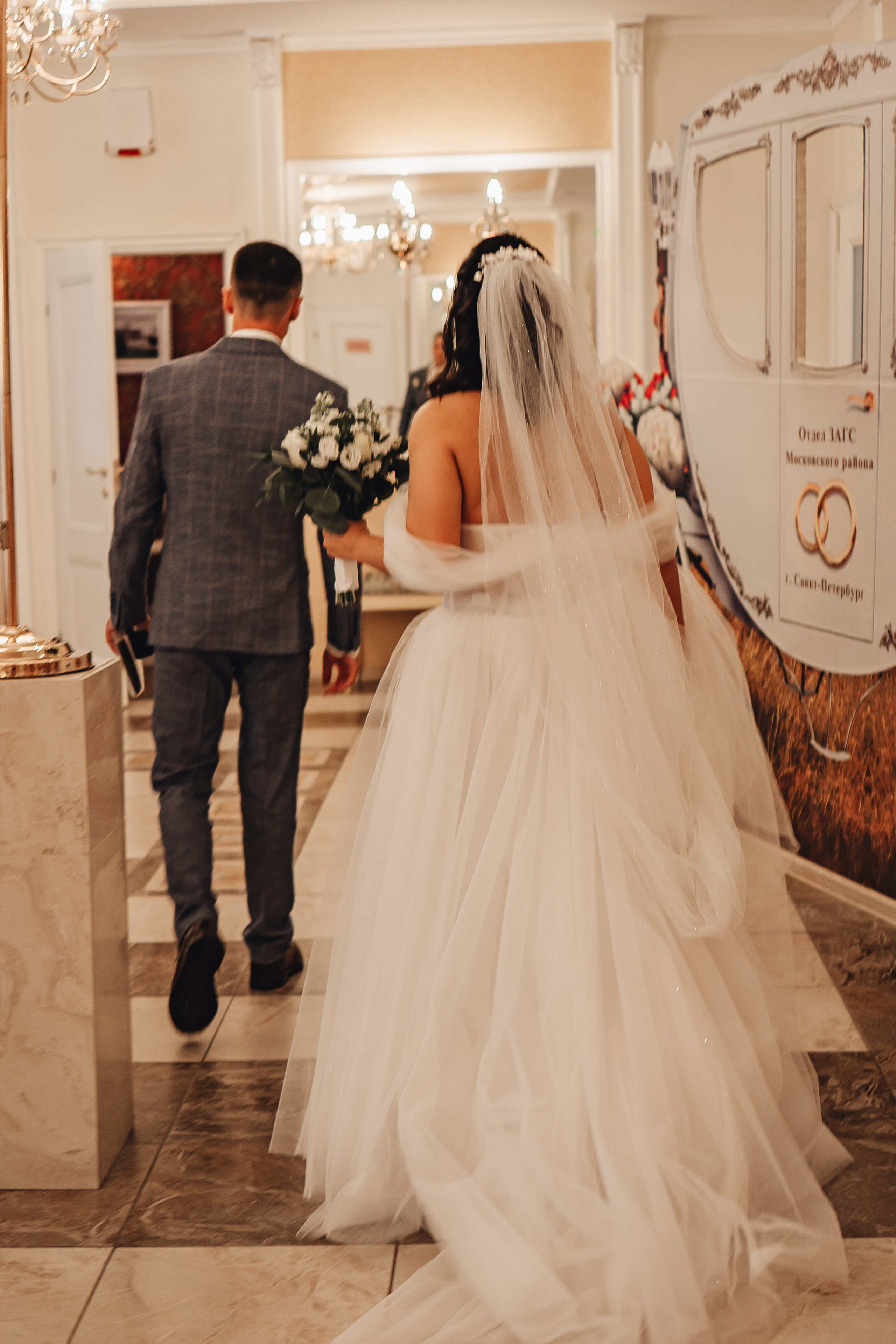 СВАДЕБНАЯ СЬЕМКА В ЗАГСЕ НА МОСКОВСКОМ ПРОСПЕКТЕ. Профессиональный фотограф, Санкт-Петербург — Виктория Богомолова