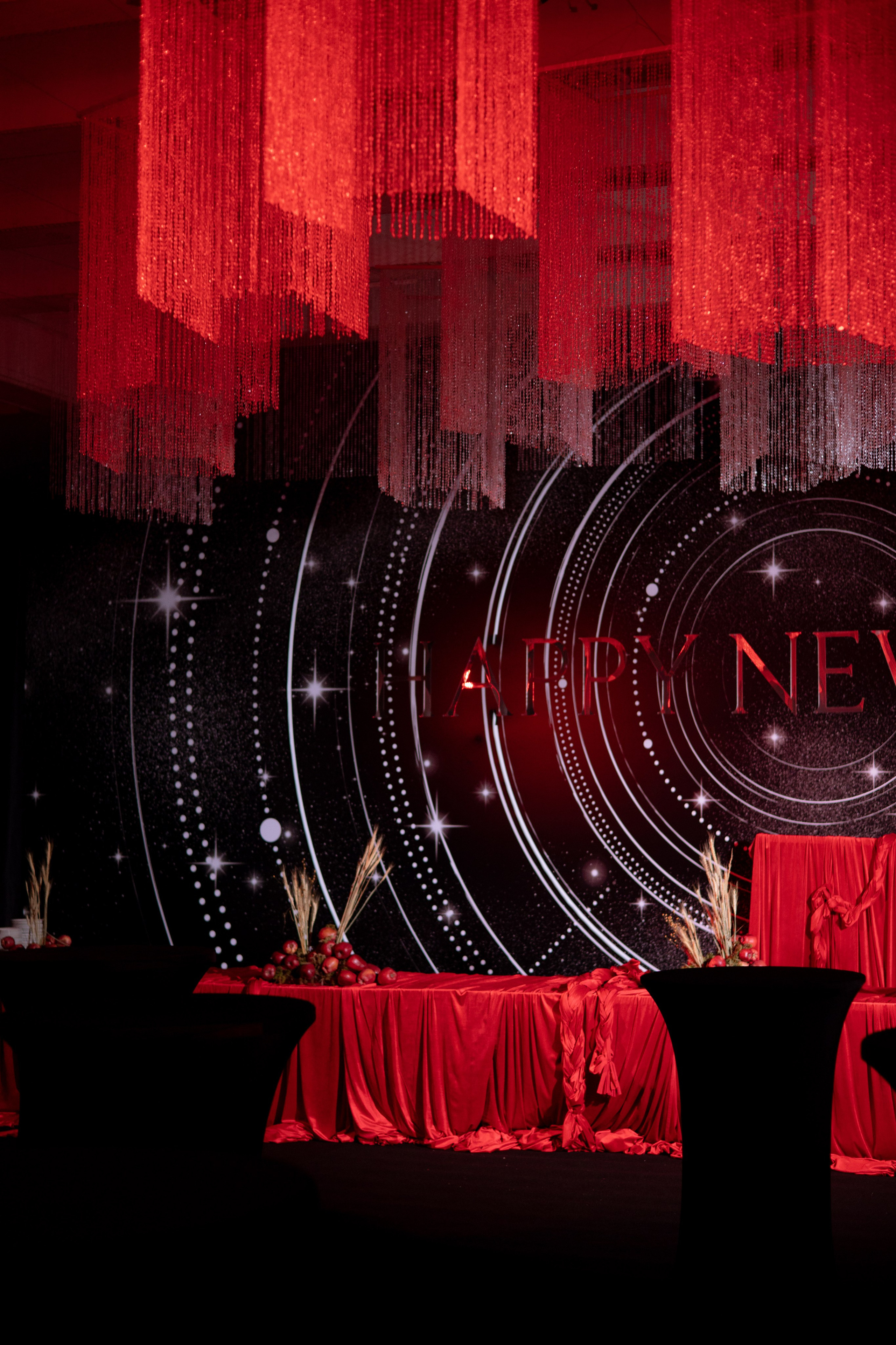 Новогодний корпоратив в фольклорном стиле. Особняк Лемана. Оформление свадеб, декор свадеб Вера Маркова, Москва