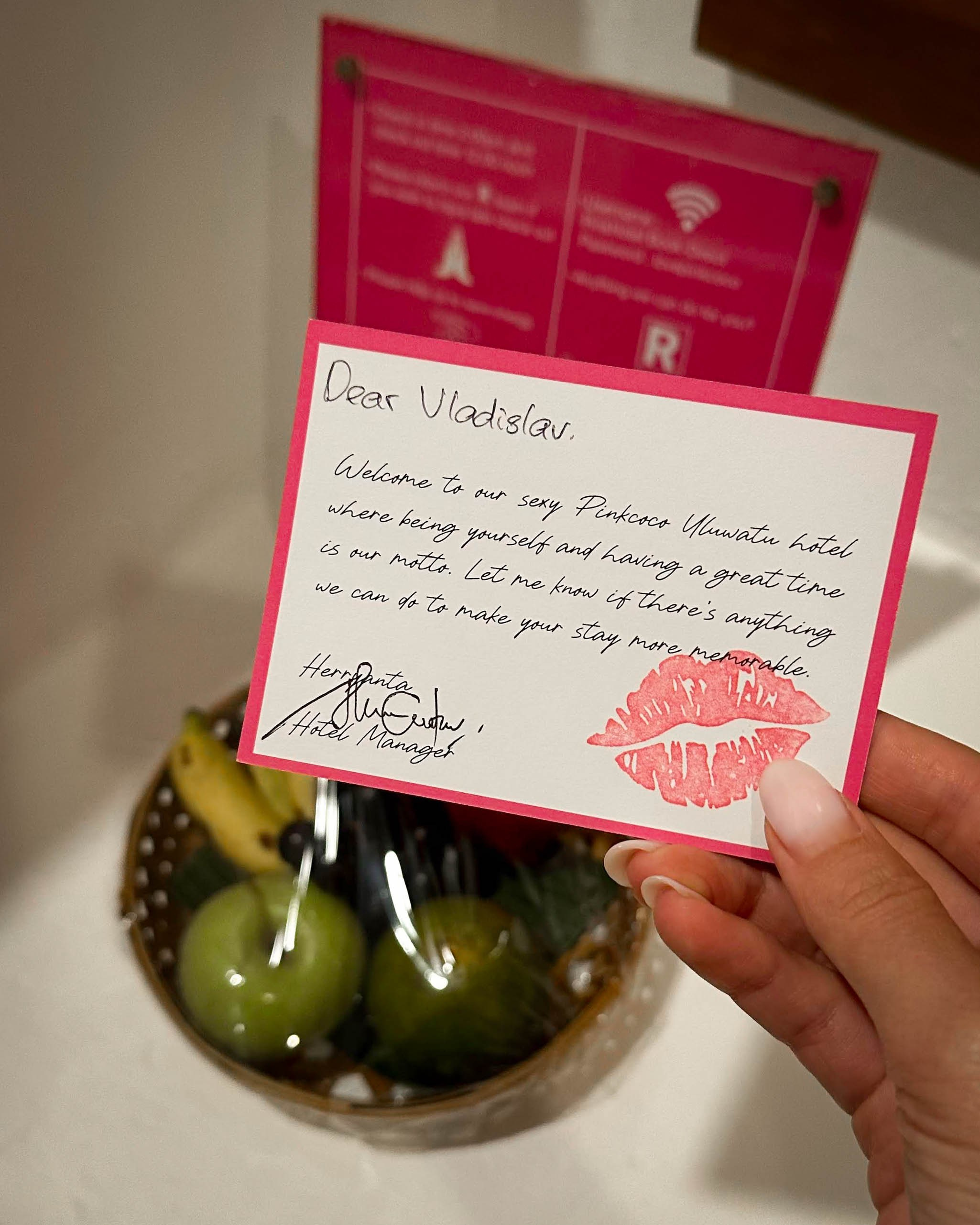 Pink Hotel, Bali, Indonesia. Alina and Vlad — hotel & brand content creators