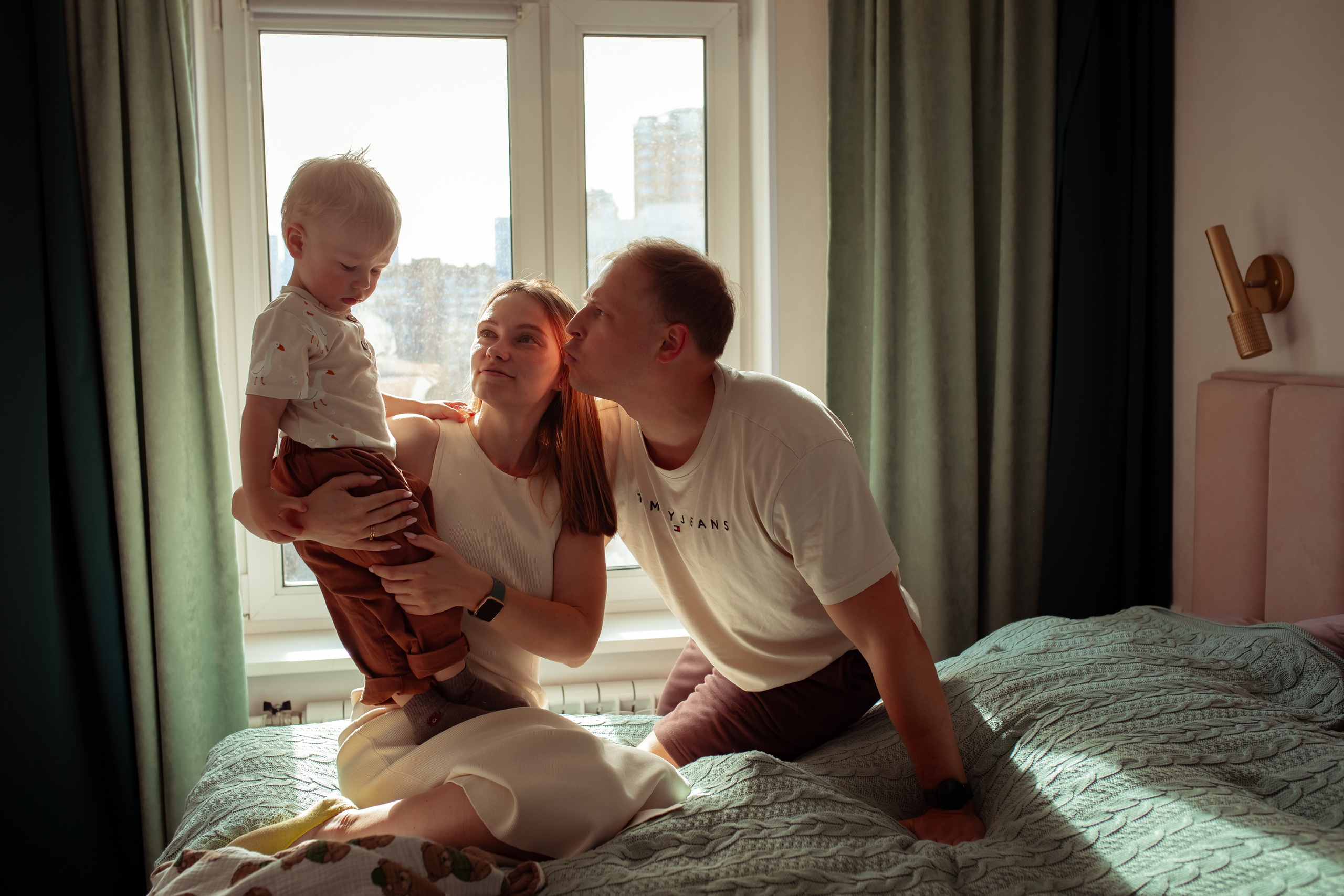 День рождение Арсения+домашняя съемка. Семейный и детский фотограф в Москве Дорогова Екатерина